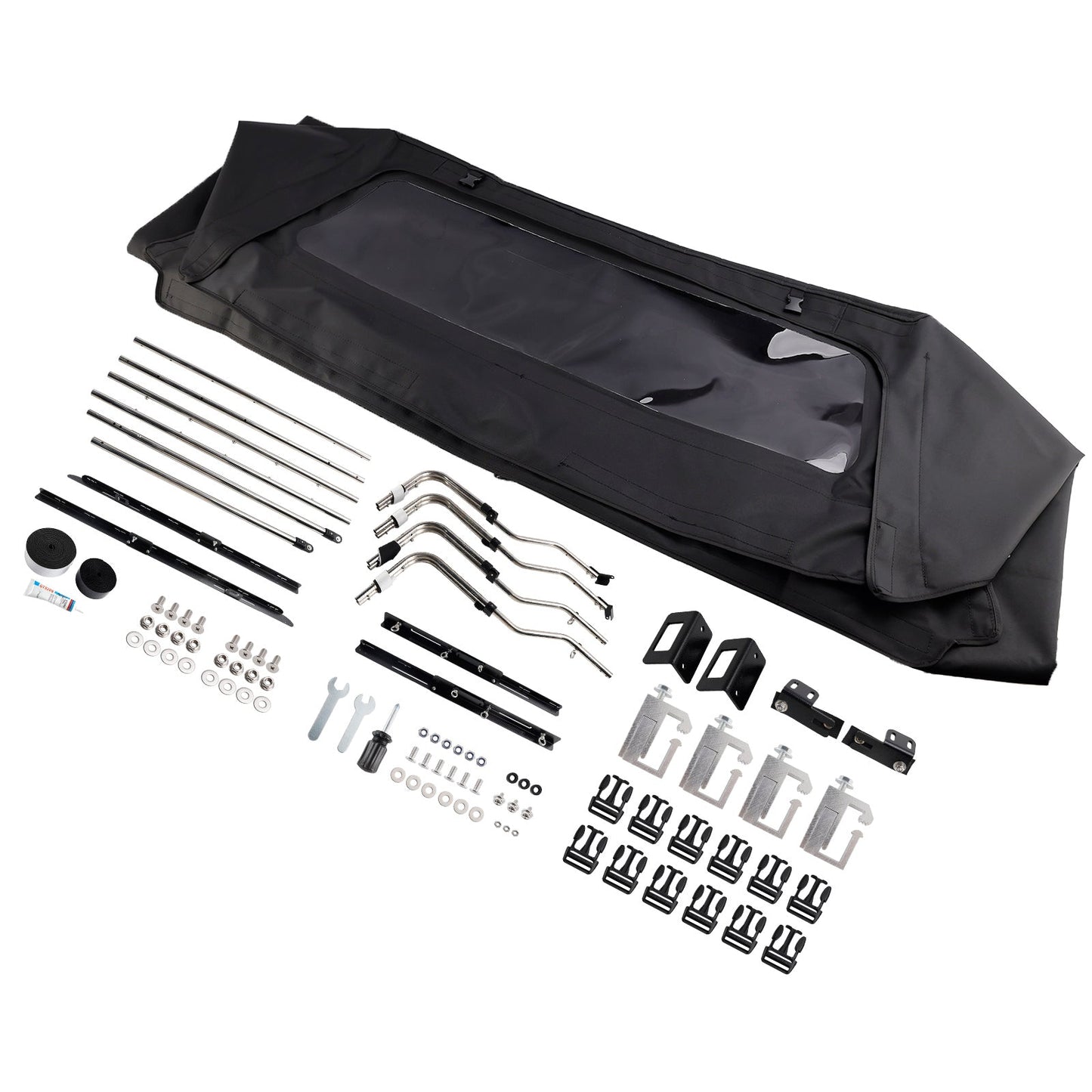 2005-2015 Toyota Tacoma 4-Door 6" Soft Truck Topper