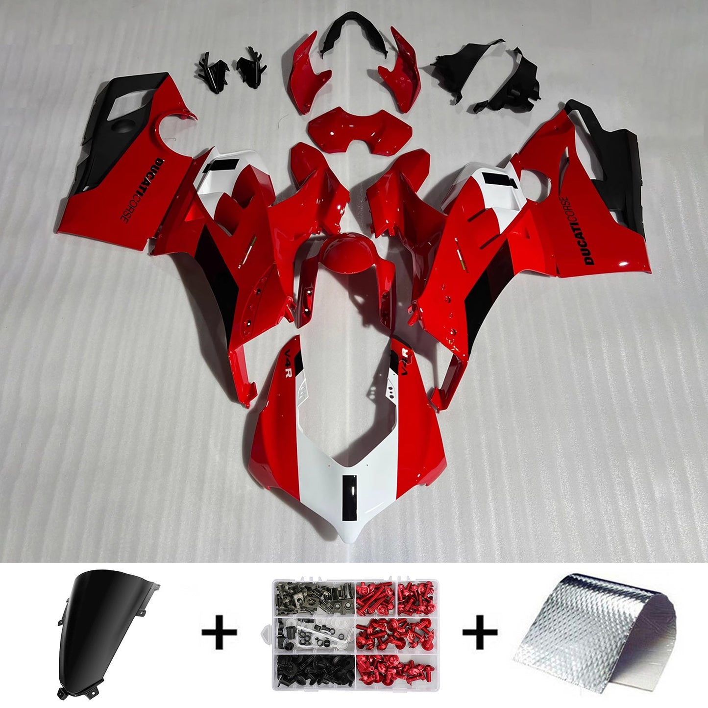 2020-2021 Ducati Panigale V4/V4S 2019-2022 V4SP/V4R Injection Fairing Kit Bodywork