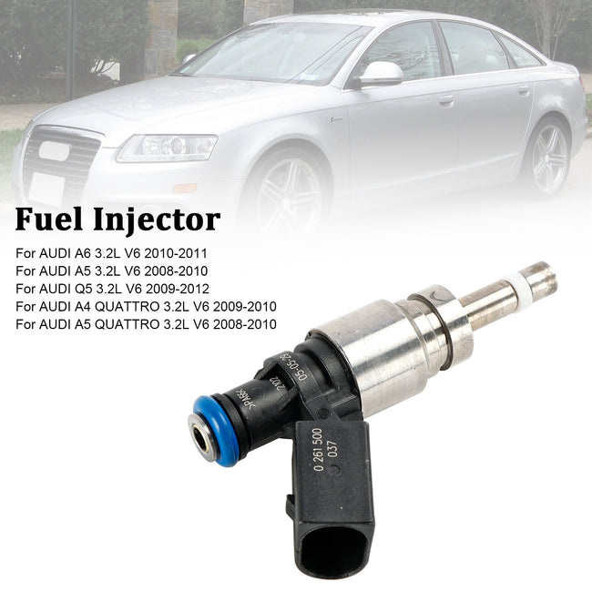 2010-2011 AUDI A6 3.2L V6 1PCS Fuel Injector 06E906036F 0261500037