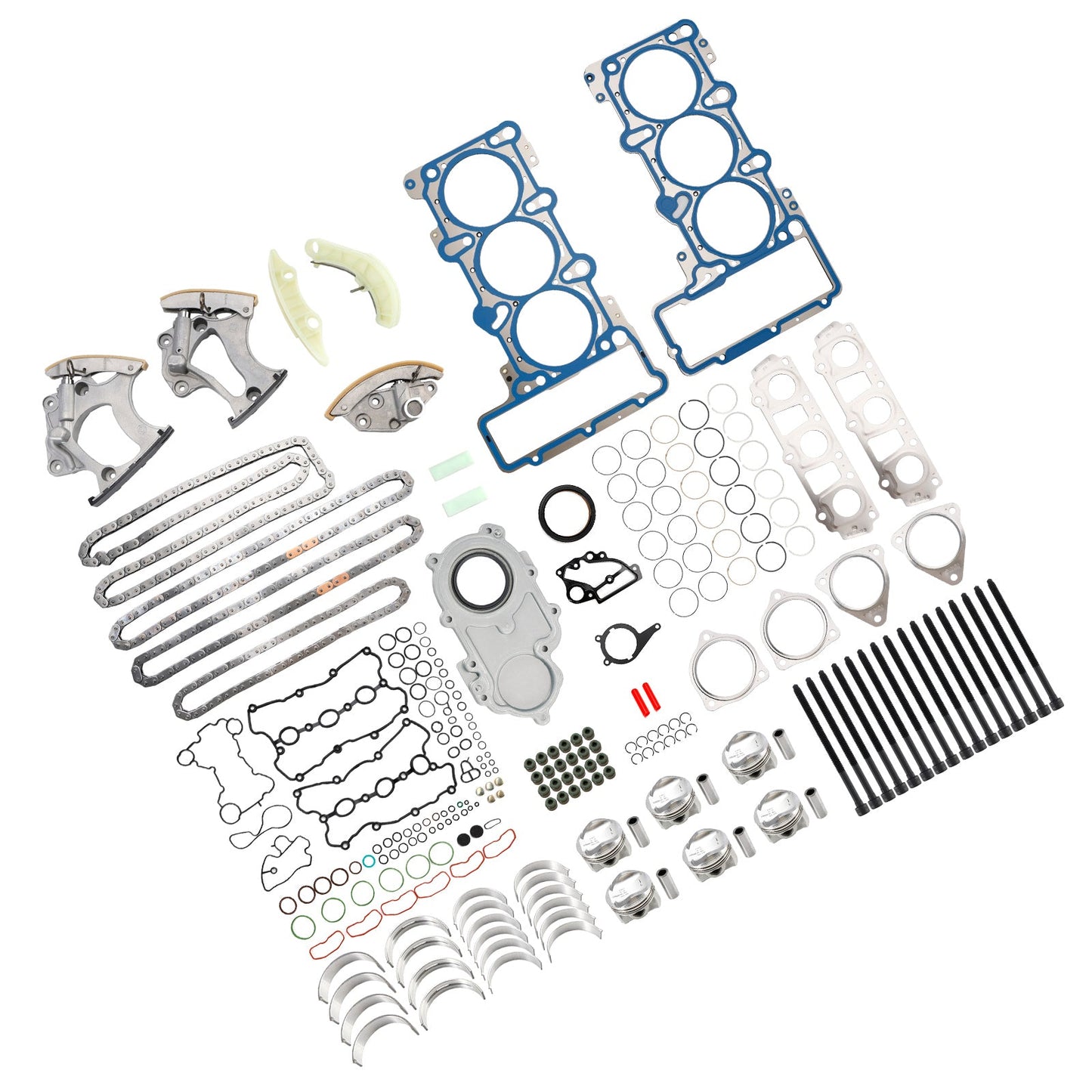 Audi A6 A7 CREC CRED CREH CREG 3.0T Engine Rebuilding & Timing Kit 06E103149AR