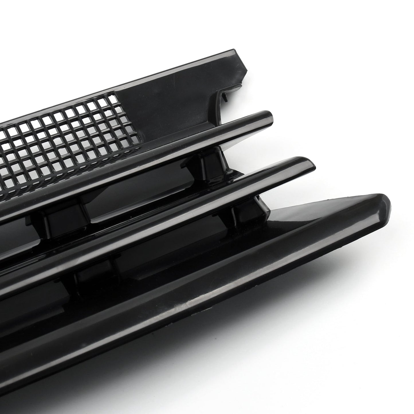 1999-2006 VW Golf MK4 Front Bumper Sport Mesh Badgeless Hood Grill Black