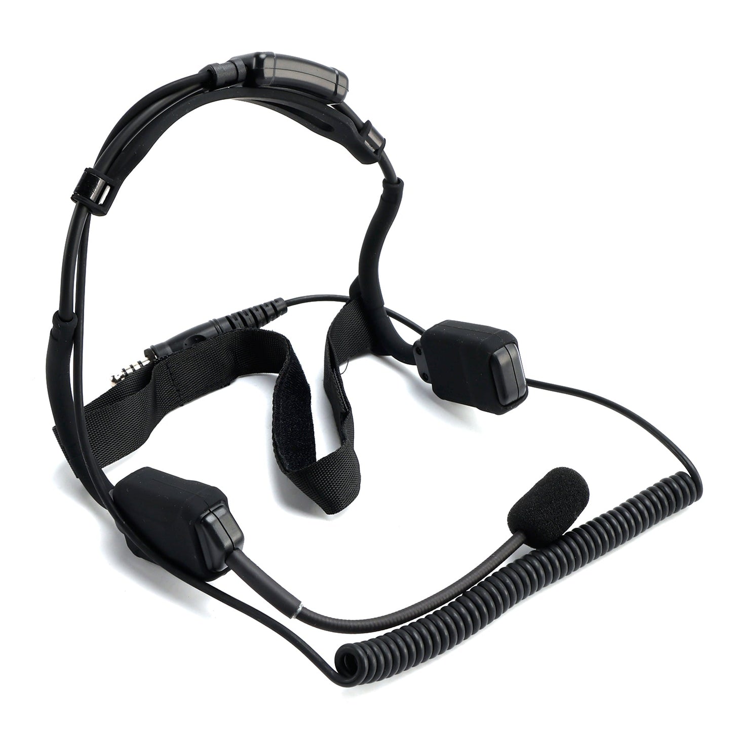 7.1-C9 Advanced Rear Mount Big Plug Tactical Earhook Headset Bone Headphones