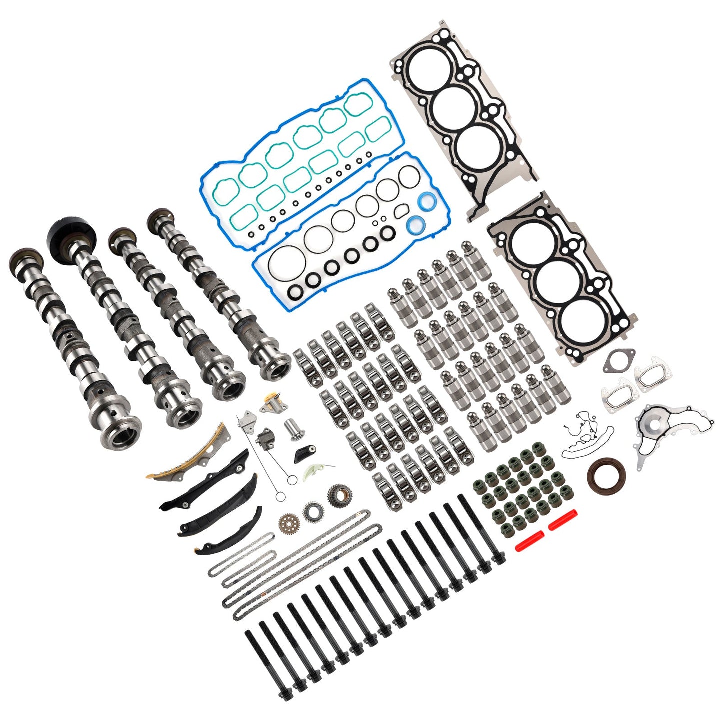 Engine Camshafts Rockers Lifters Timing Chain for Chrysler for Ram 3.6L
