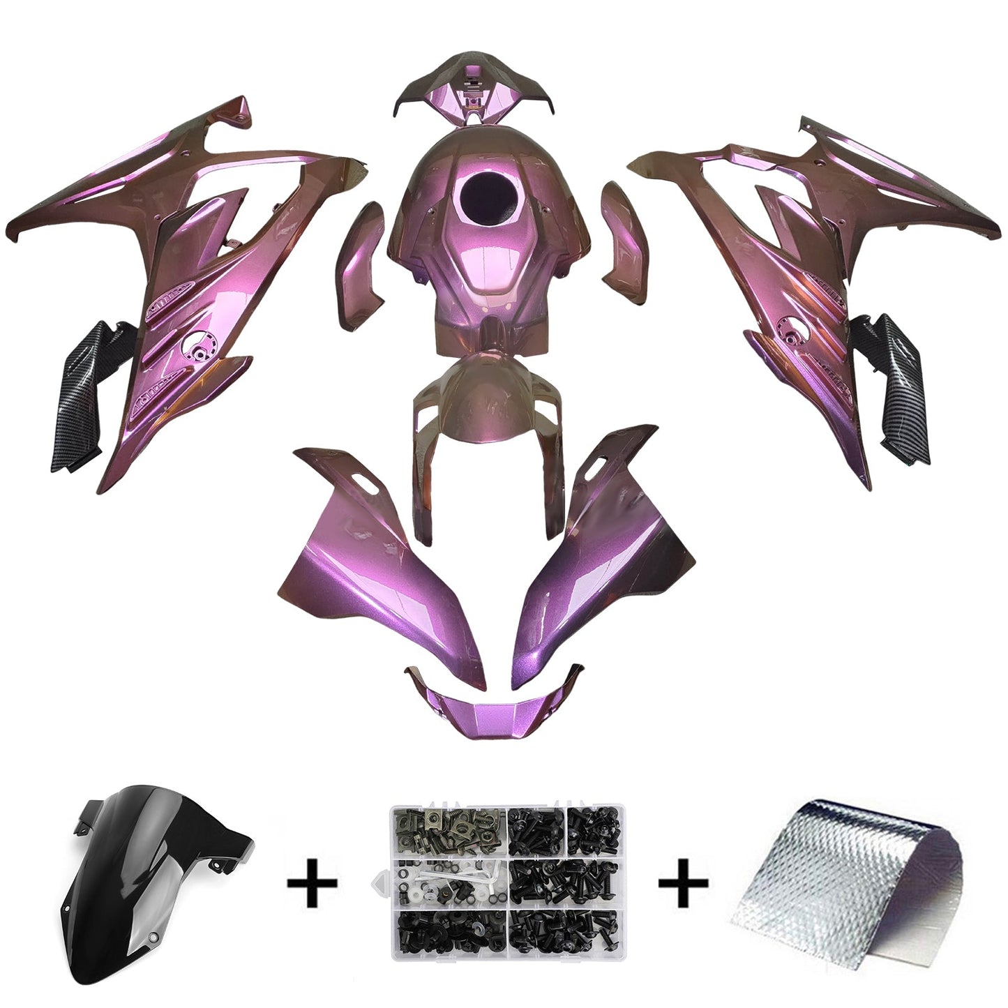 2023-2024 BMW S1000RR Injection Fairing Kit Bodywork Plastic ABS