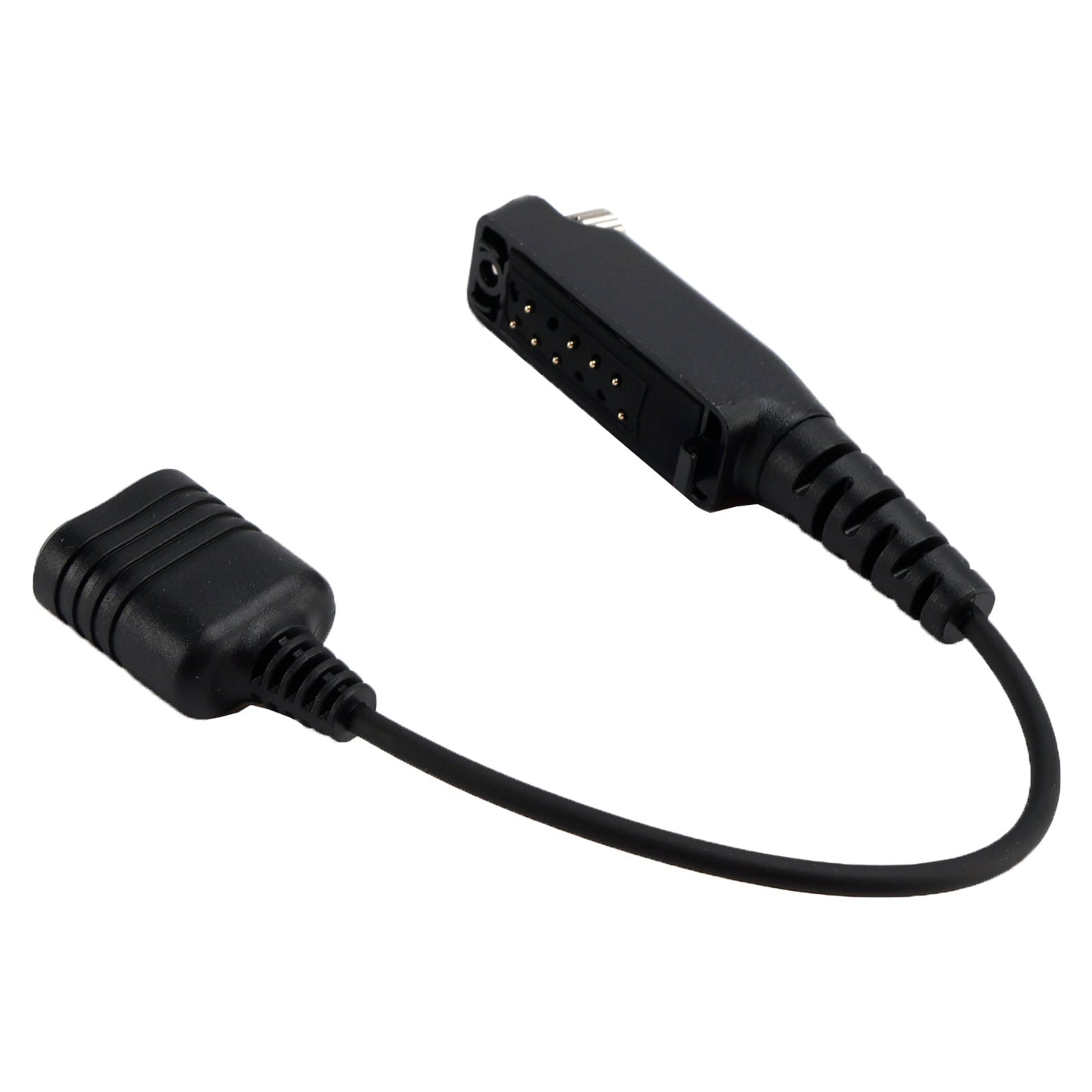 K Interface 2Pin Headset Port Converter Cable for Sepura STP8000 STP8030 STP8035
