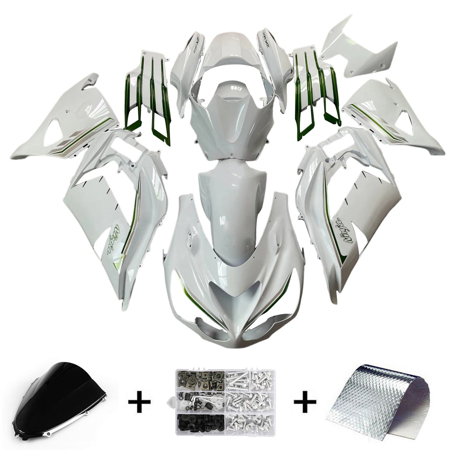 2012-2022 Kawasaki ZX14R ZZR1400 Injection Fairing Kit Bodywork