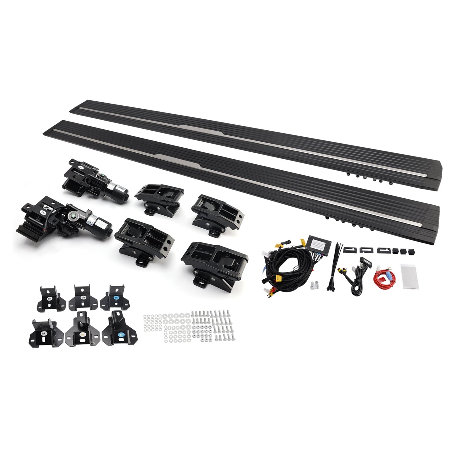 With LED Truck Step Lights Electric Power Running Boards For Ford Ranger T7/T8 2022