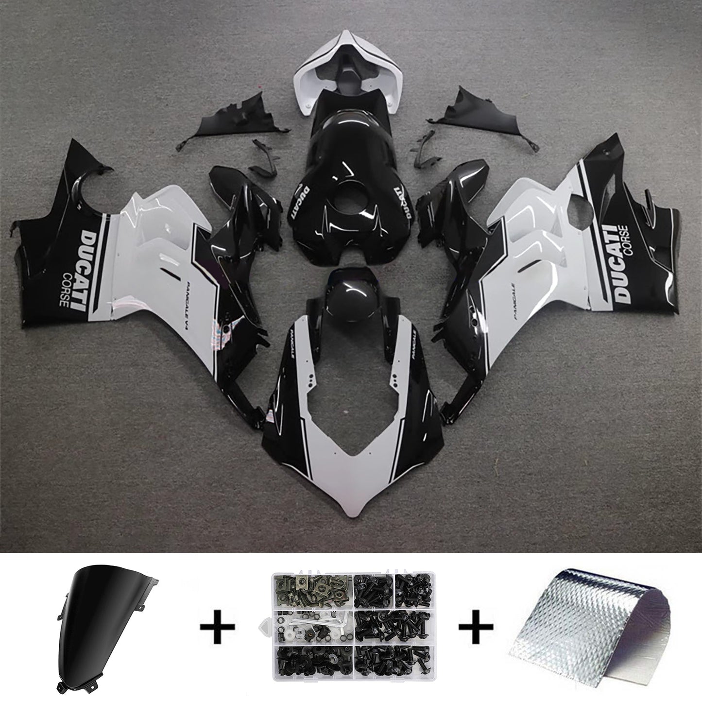 2020-2021 Ducati Panigale V4/V4S 2019-2022 V4SP/V4R Injection Fairing Kit Bodywork