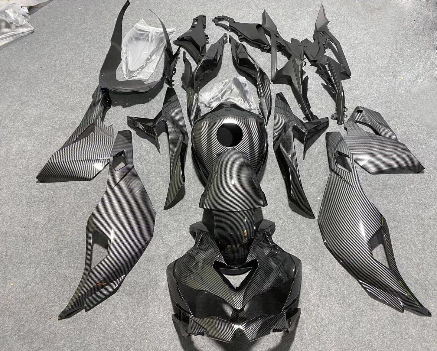 2019-2025 Kawasaki Ninja ZX-25R Amotopart Injection Fairing Kit Bodywork ABS #102