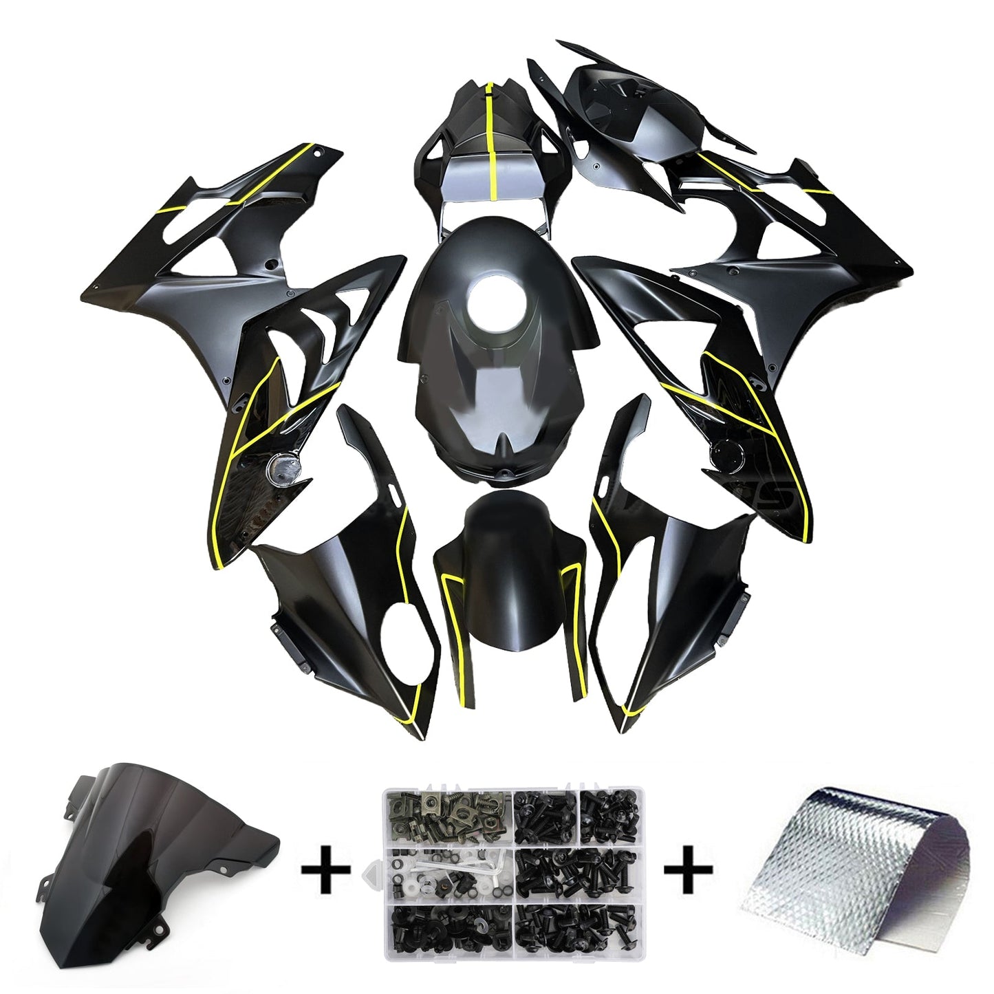 2017-2018 BMW S1000RR Injection Fairing Kit Bodywork Plastic ABS