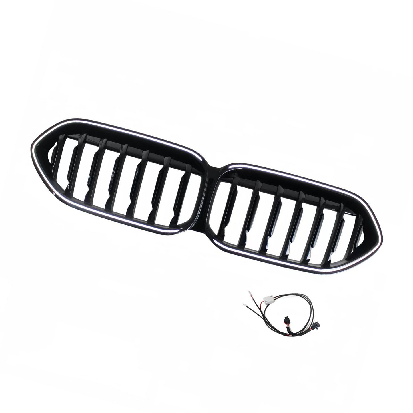 2020-2023 Fit BMW 2 Series F44 Coupe Gloss Black Front Bumper Grill Grille