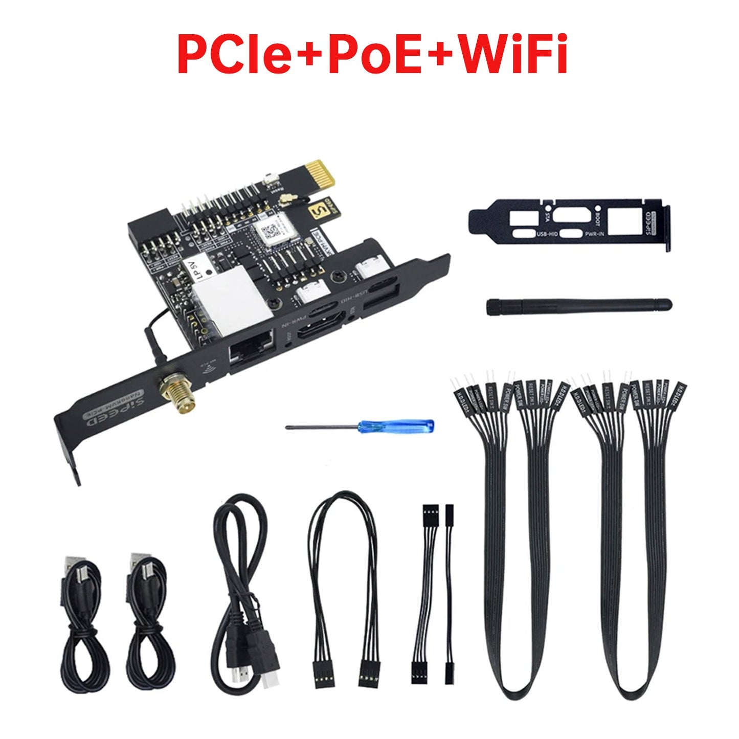 Sipeed NanoKVM-PCIe Remote Control Server RISC-VPiKVM Remote Desktop Installation