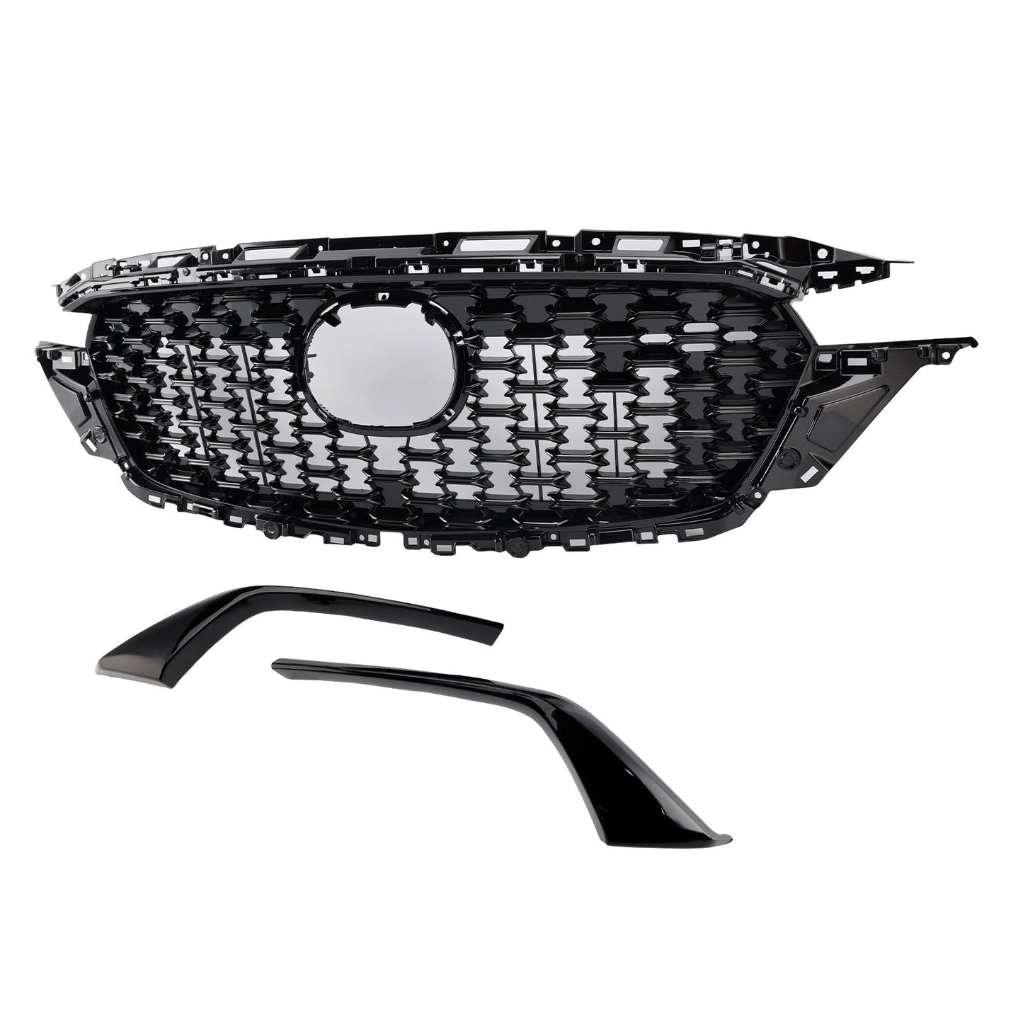 2022-2025 Fit Mazda CX-5 Front Bumper Grill Grille KSD5-50719 W/Molding Trim KSD550719