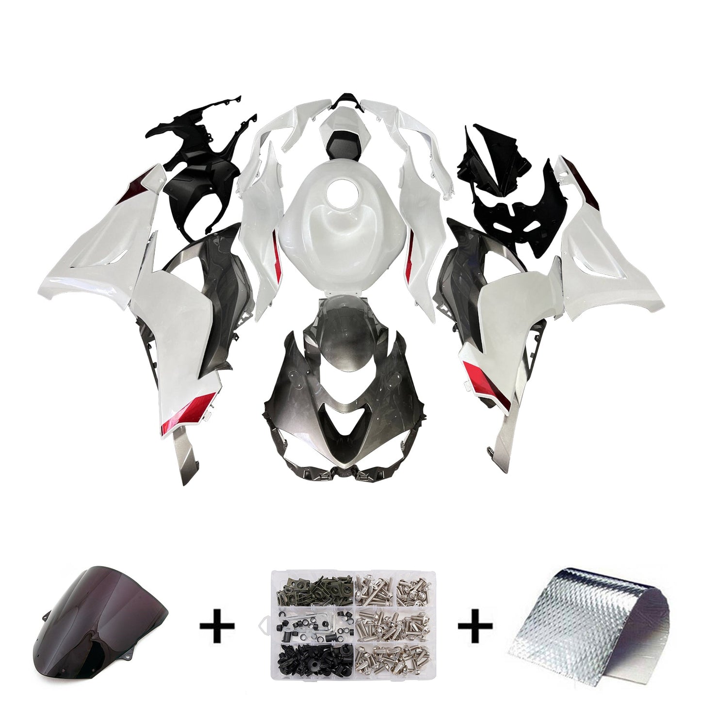 Injection Fairing Kit Bodywork Plastic ABS fit For Kawasaki ZX-6R 2024-2025