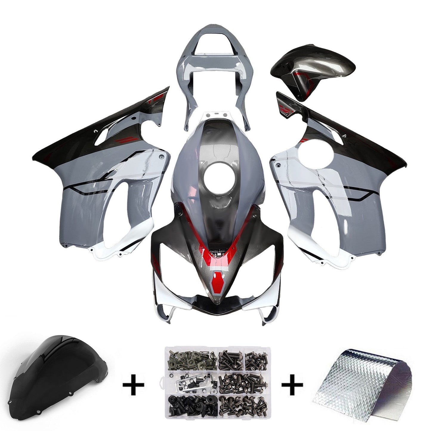 Injection Fairing Kit Bodywork Plastic ABS For Honda CBR600 F4i 2001-2003