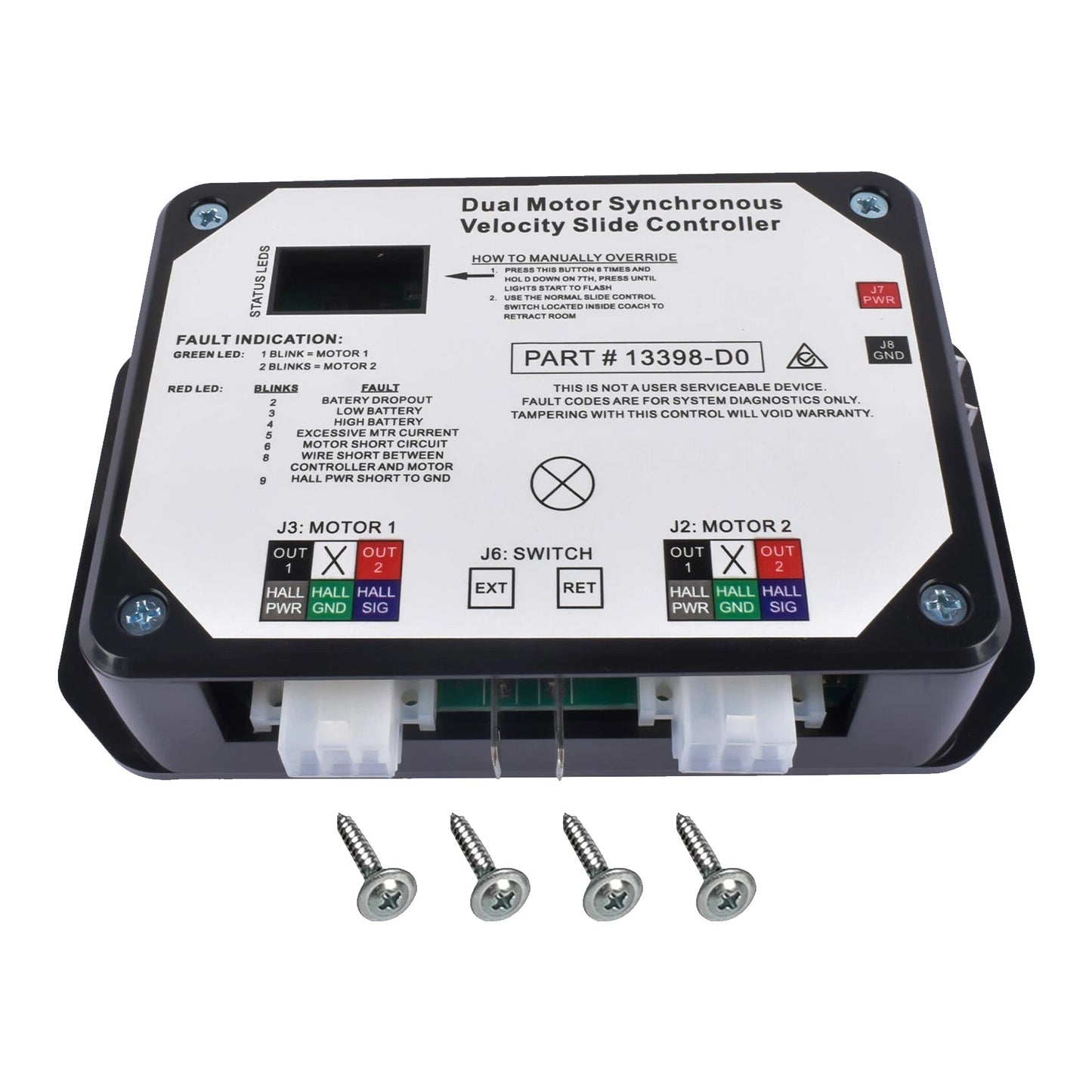 13398-D0 Dual Motor Synchronous Velocity Slide Controller For Lippert V-Sync II