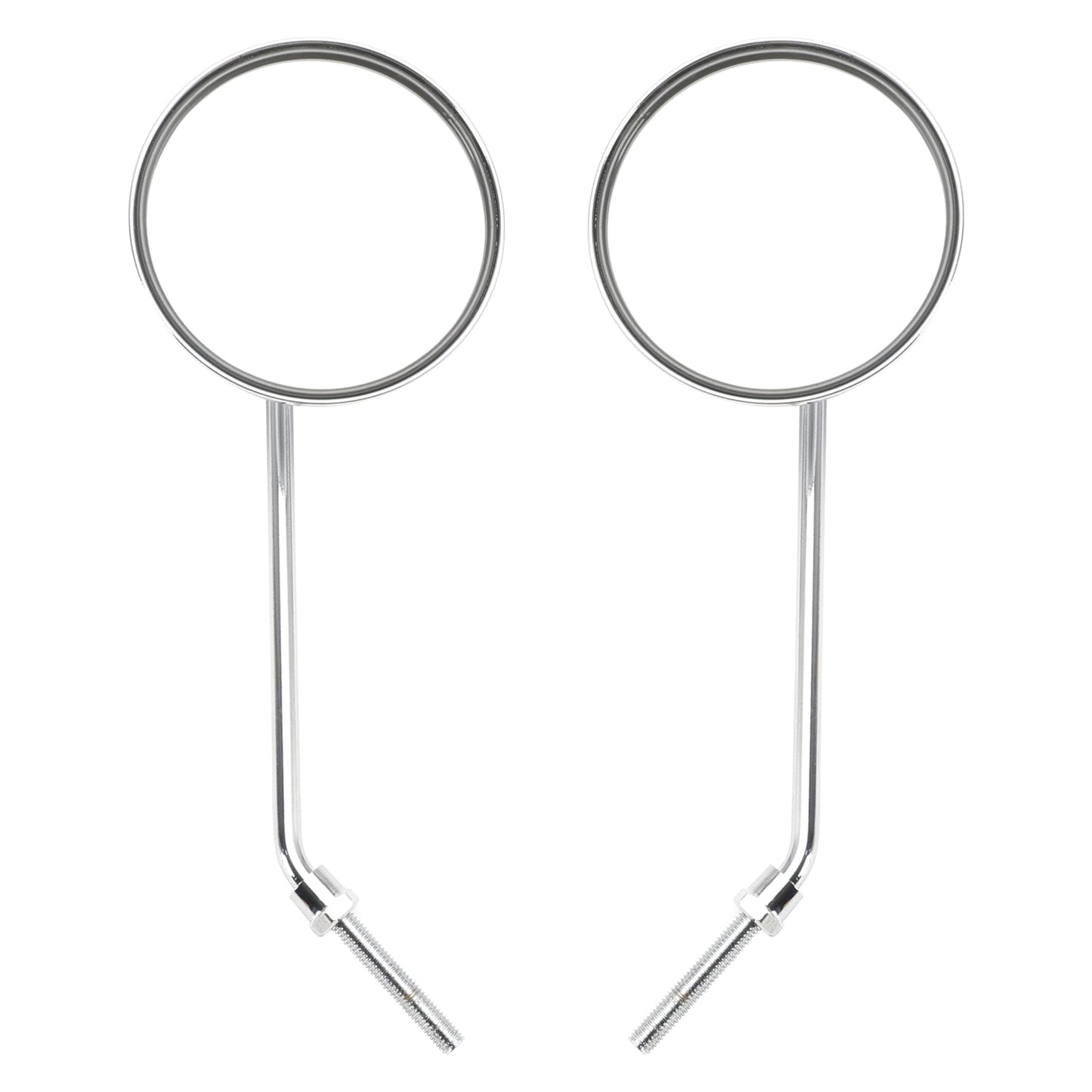 REAR VIEW MIRRORS CHROME MIRROR ROUND 8MM Fits HONDA PASSPORT C50 C70 C90