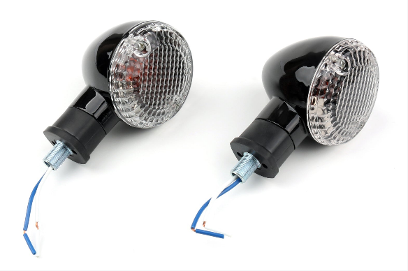 Turn Signal Bullet Lights Motor For Kawasaki Vulcan 800 Yamaha Road Star BlA
