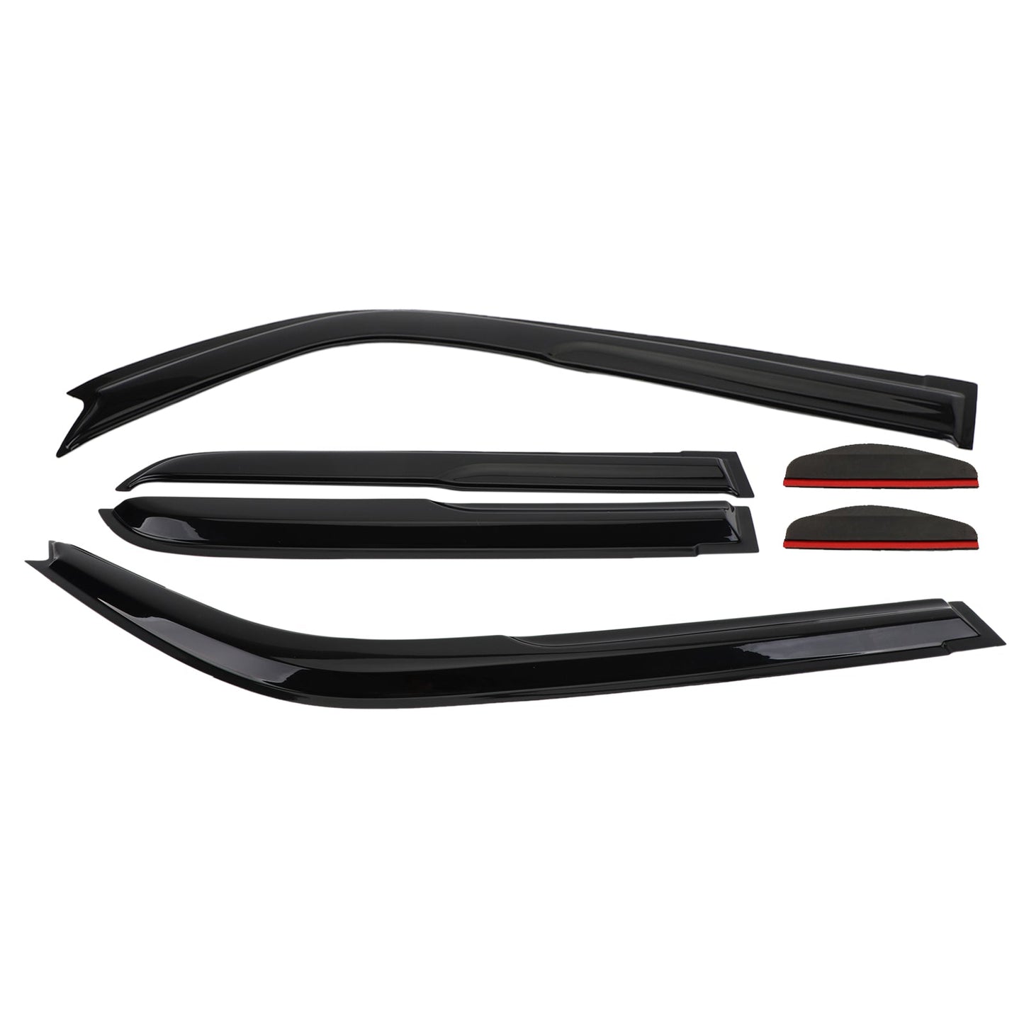 Car Window Sun Rain Guard Visors Kit 6PCS For Toyota 4Runner 2010-2020