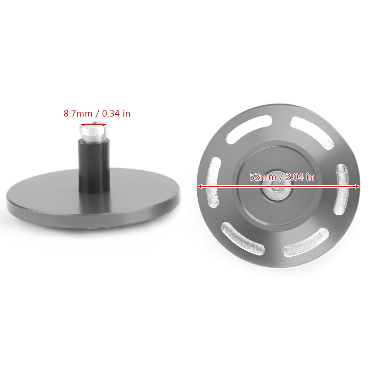 CNC Billet Aluminum Hole Frame Plug Cap Cover Set For BMW S1000XR 2015-2020 BLK