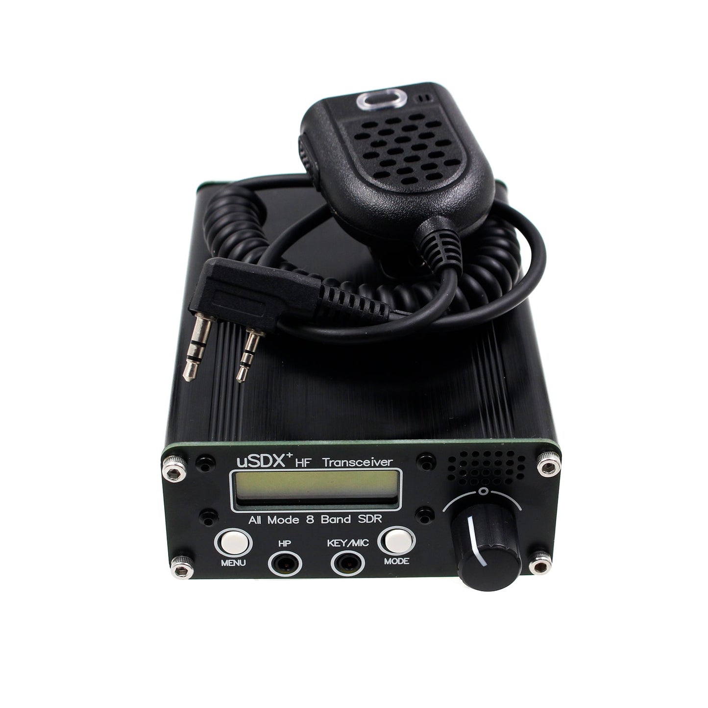Usdr usdx+ Plus Transceiver All Mode 8 Band HF Ham Radio w/Power Adapter US Plug