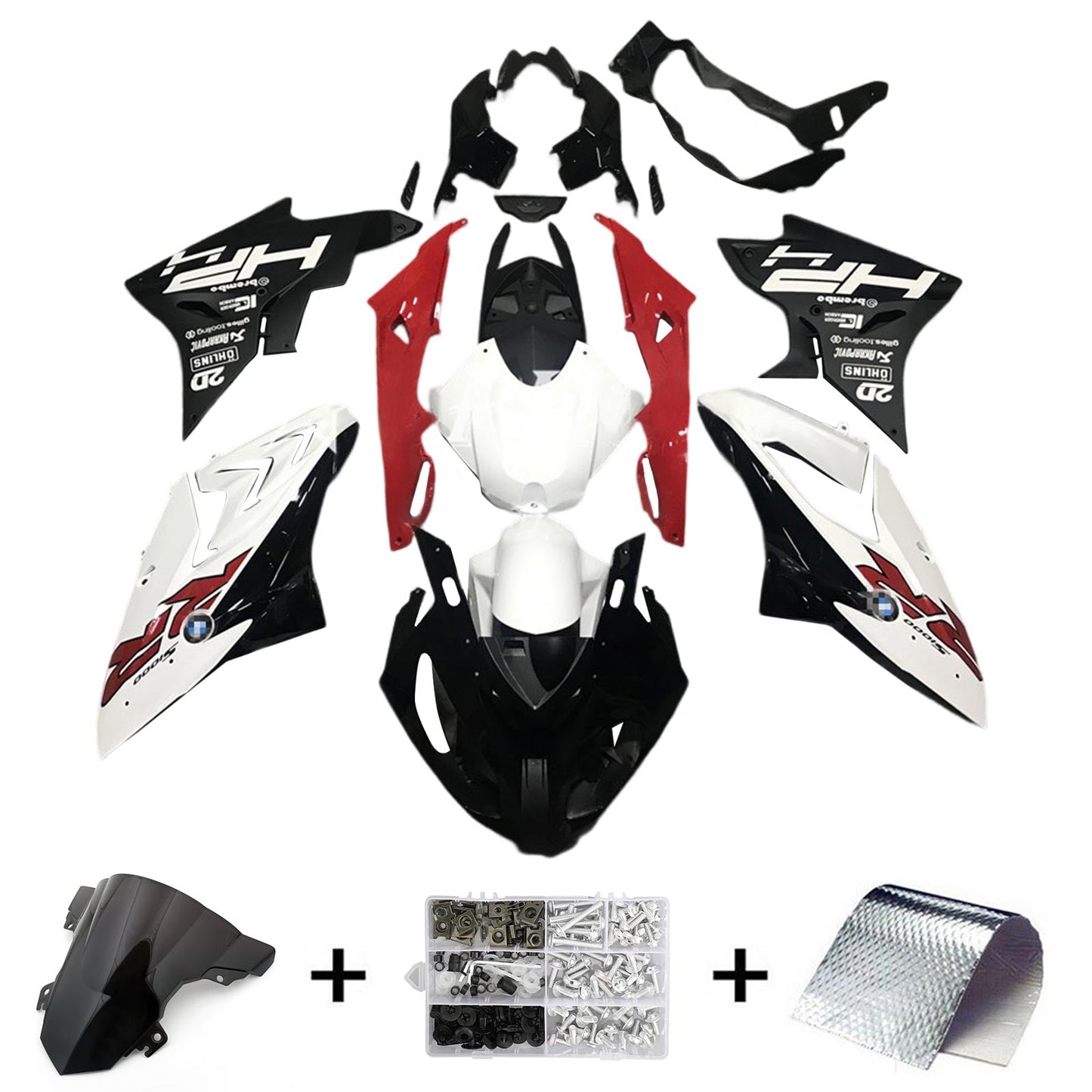 2015-2016 BMW S1000RR Fairing Kit Bodywork Plastic ABS