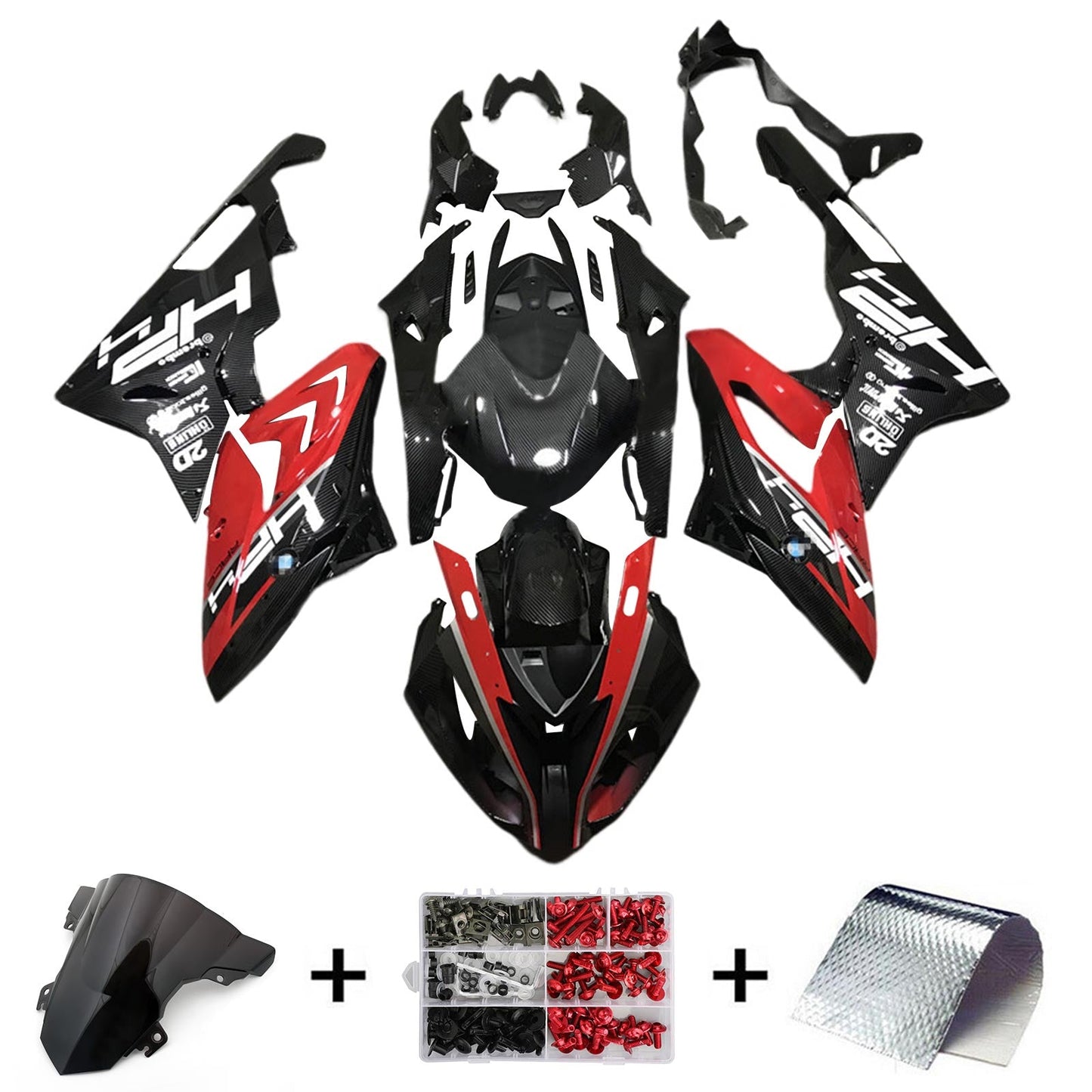 2015-2016 BMW S1000RR Fairing Kit Bodywork Plastic ABS