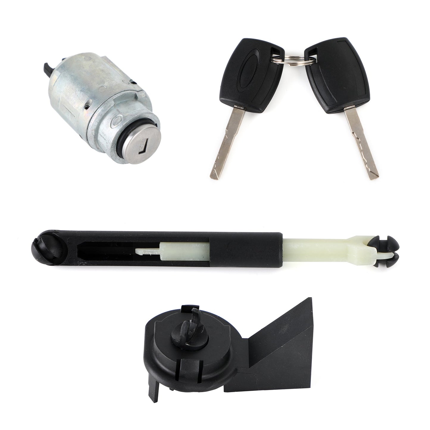 Bonnet Release Lock Latch Catch Repair Set 1355231 For Ford Focus MK2 2004-2012