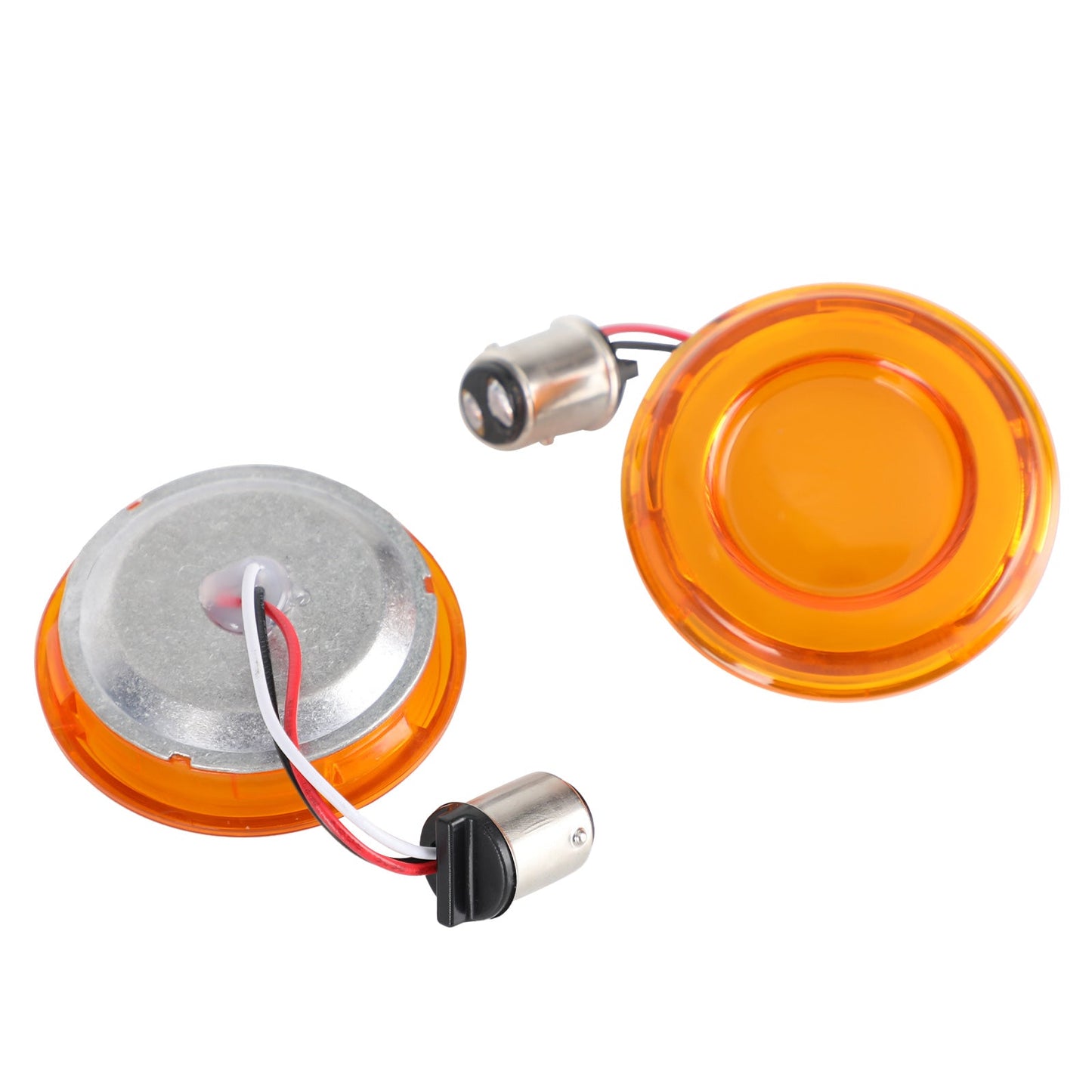 Pair 1157 LED Brake Running Turn Signal Light For Touring Street Glide Electra Glide
