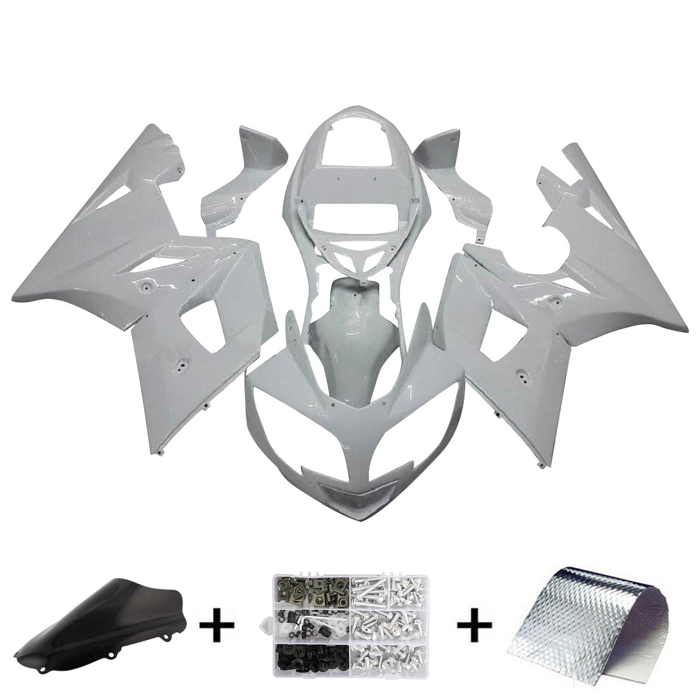 2002-2005 Triumph Daytona 600 650 Fairing Kit Bodywork Plastic ABS