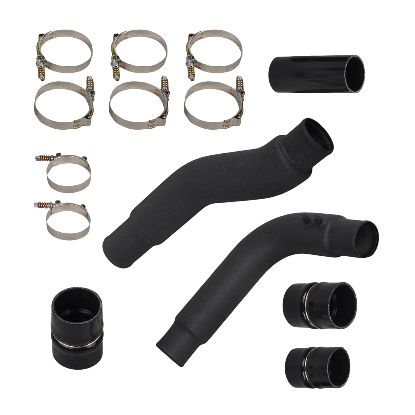Dodge 5.9L Cummins Diesel 2003-2007
Intercooler Pipe Kit & Boots Black