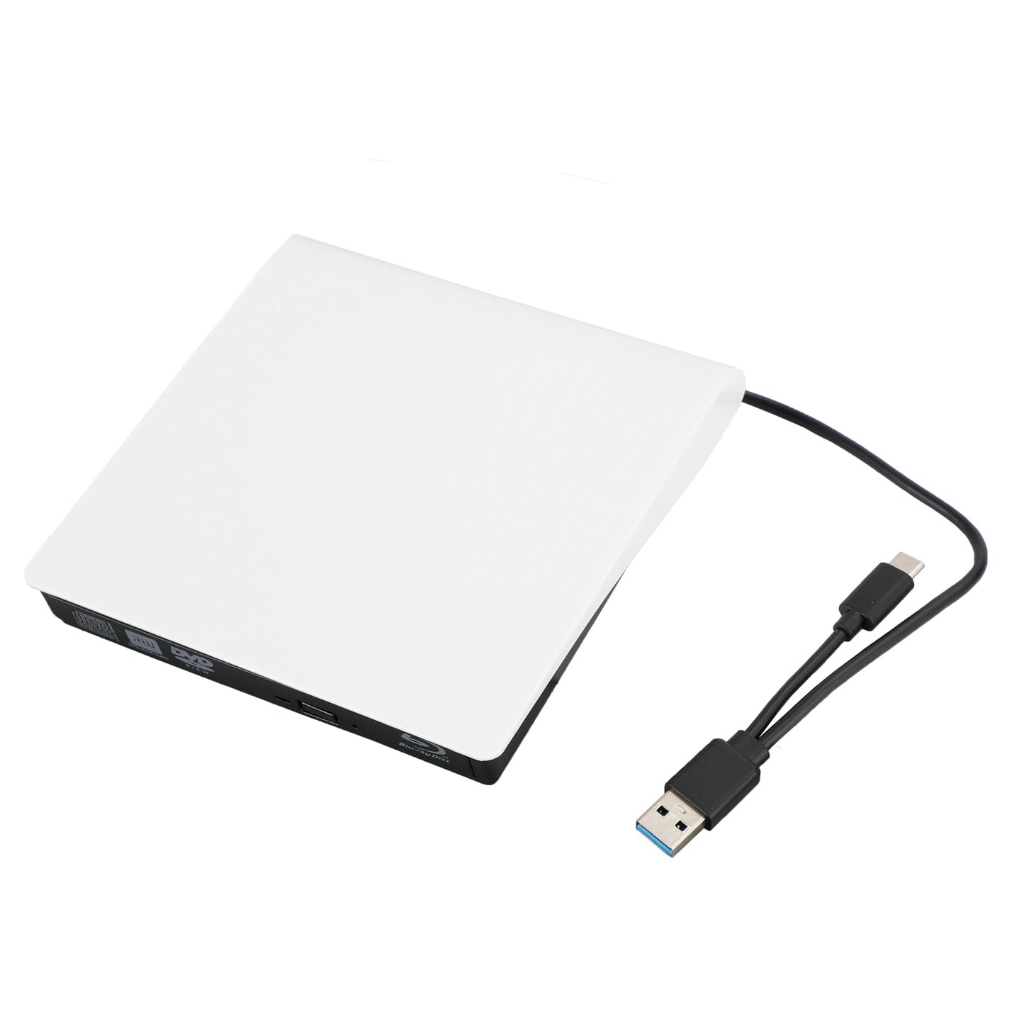 USB&Type-c 2 IN 1 External Blu ray Disc Writer + Reader BD CD DVD Drive USB 3.0