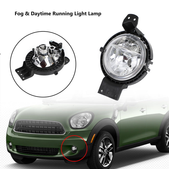 2010-2016 BMW Mini Countryman R60 L/R Fog Light Daytime Running Lamp For