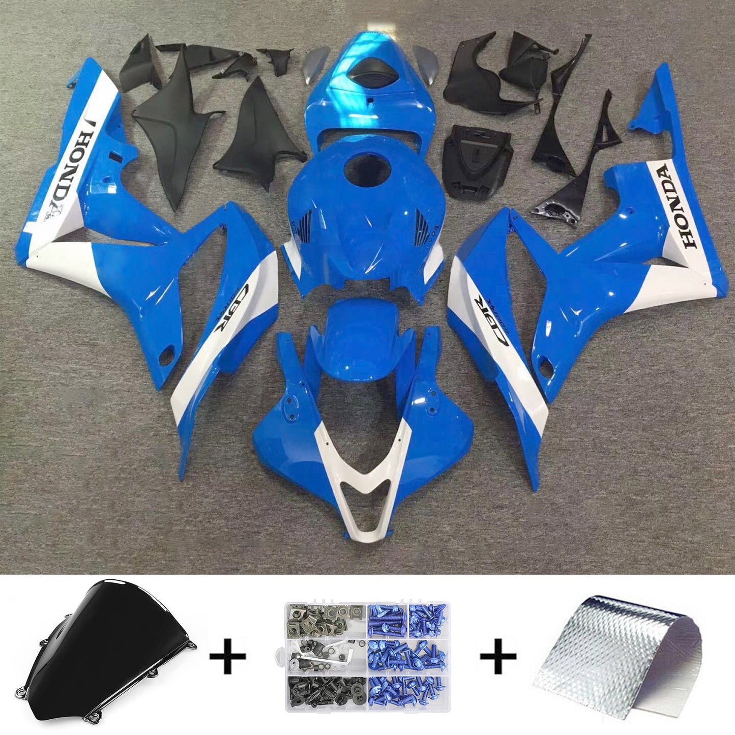 2009-2012 Honda CBR600RR F5 Injection Fairing Kit Bodywork Plastic ABS#174