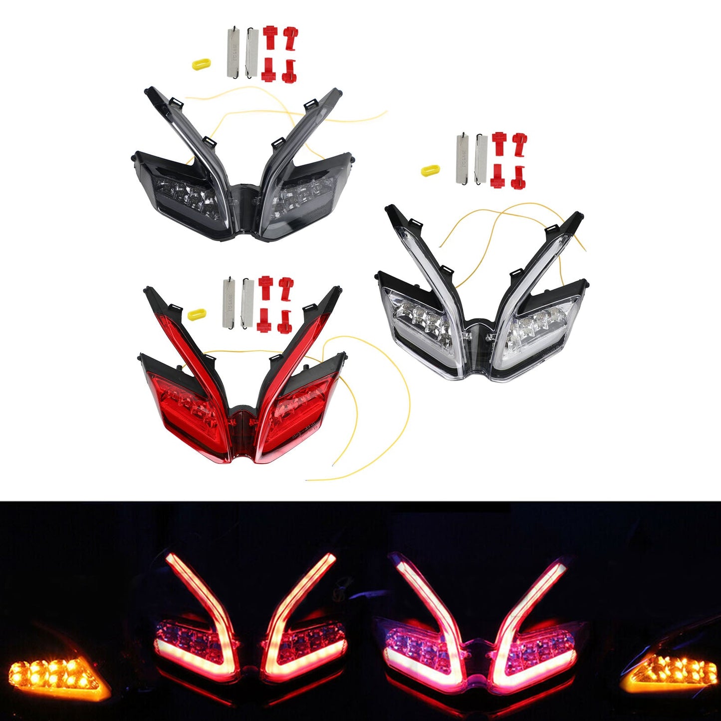 2014-2015 Ducati 899 Panigale LED Integrated Tail Light Turn Signals