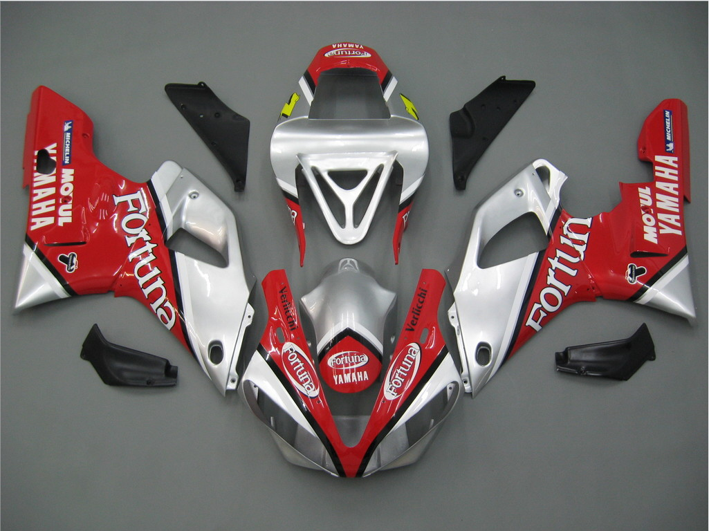 2000-2001 Yamaha YZF-R1 Blue Black R1 Racing Amotopart Fairings Customs Fairing