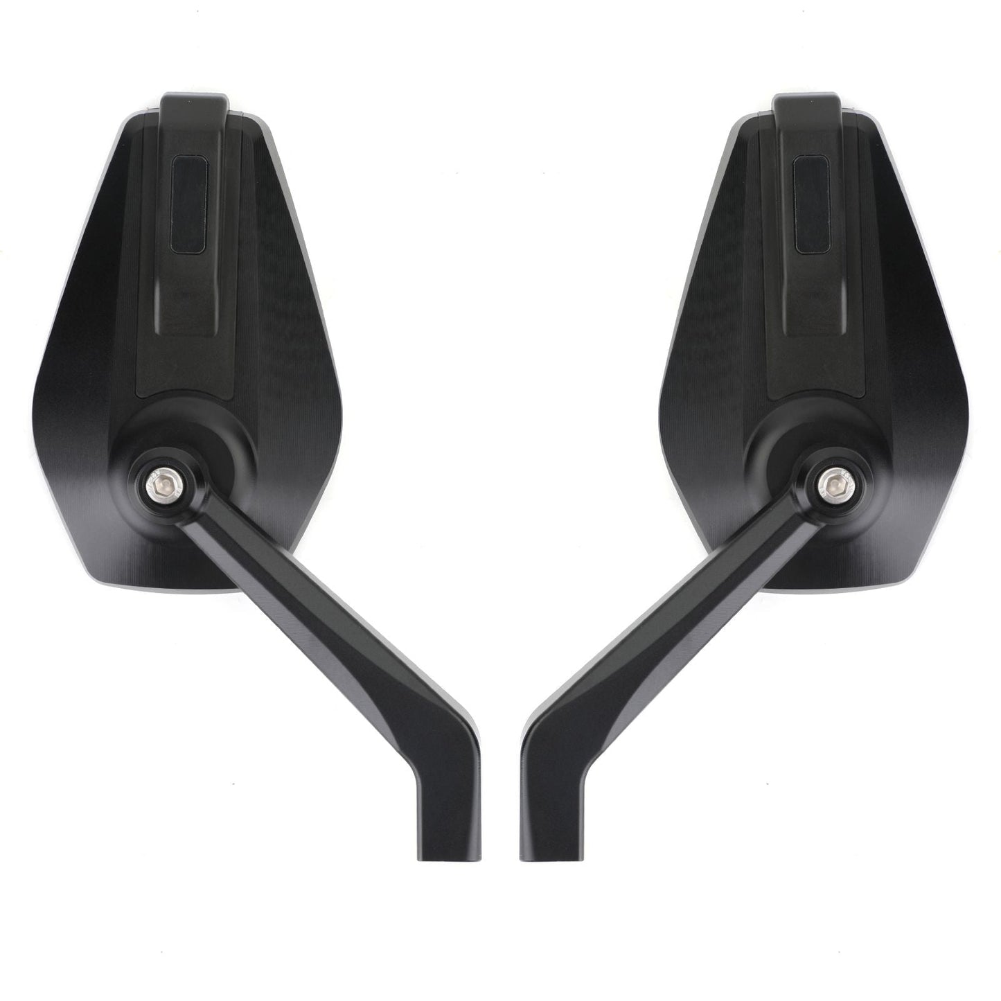 CNC ALU 8mm 10mm UNIVERSAL Motorcycle Rearview Mirror for Chopper Cruiser Custom