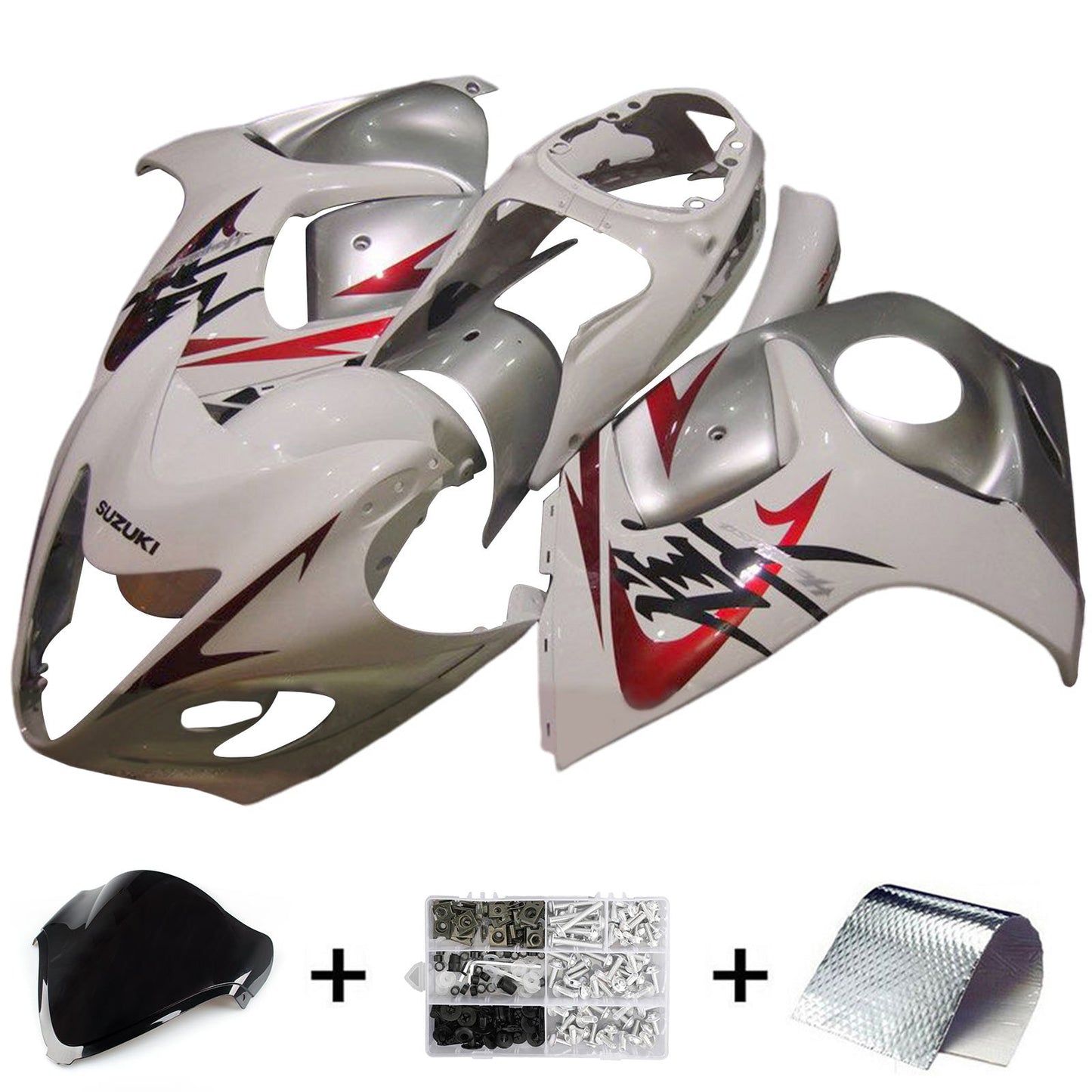 2008-2020 Suzuki Hayabusa GSX1300R Injection Fairing Kit Bodywork Plastic ABS