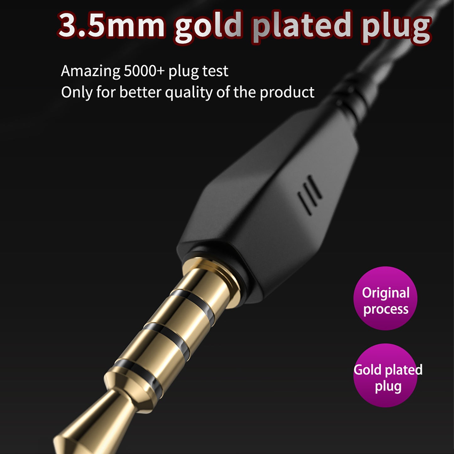 QKZ Earphone 3.5mm In Ear Earbud Copper Driver HiFi Sport Headphones w/ Mic AK6