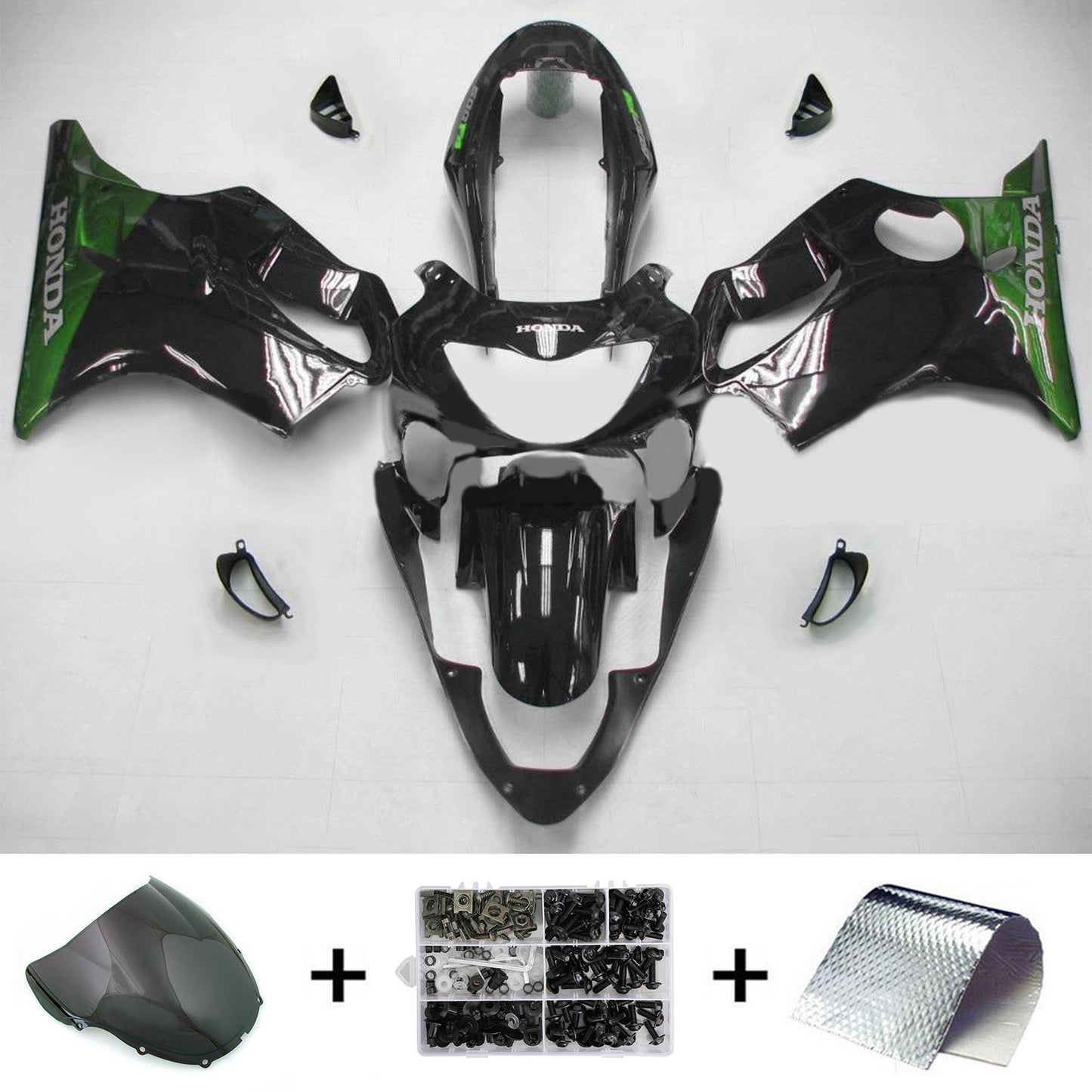 1999-2000 Honda CBR600F4 Amotopart Injection Fairing Kit Bodywork Plastic ABS #114