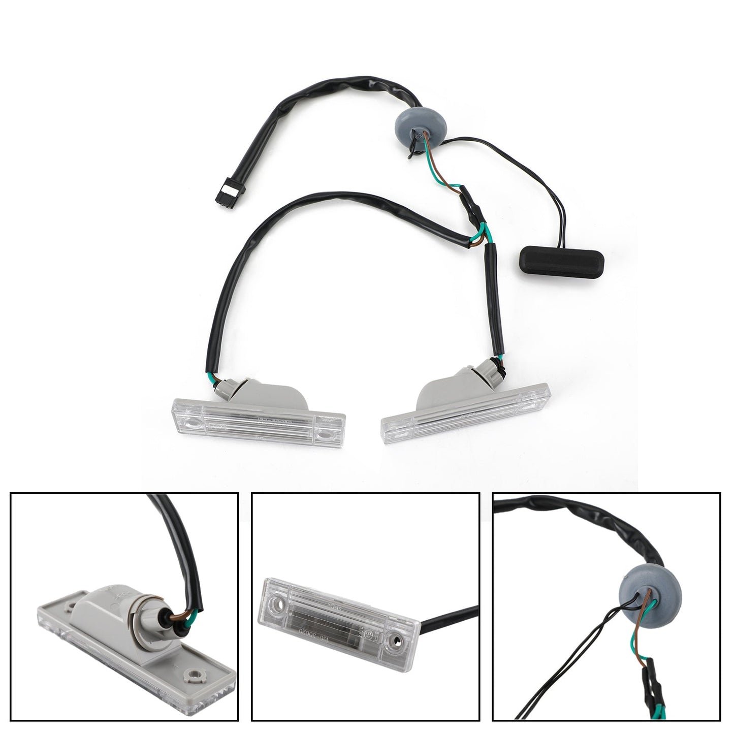 Rear Trunk Release Switch Licence Plate Lamp Fit for Chevy Cruze Orlando 2011-2014 with light