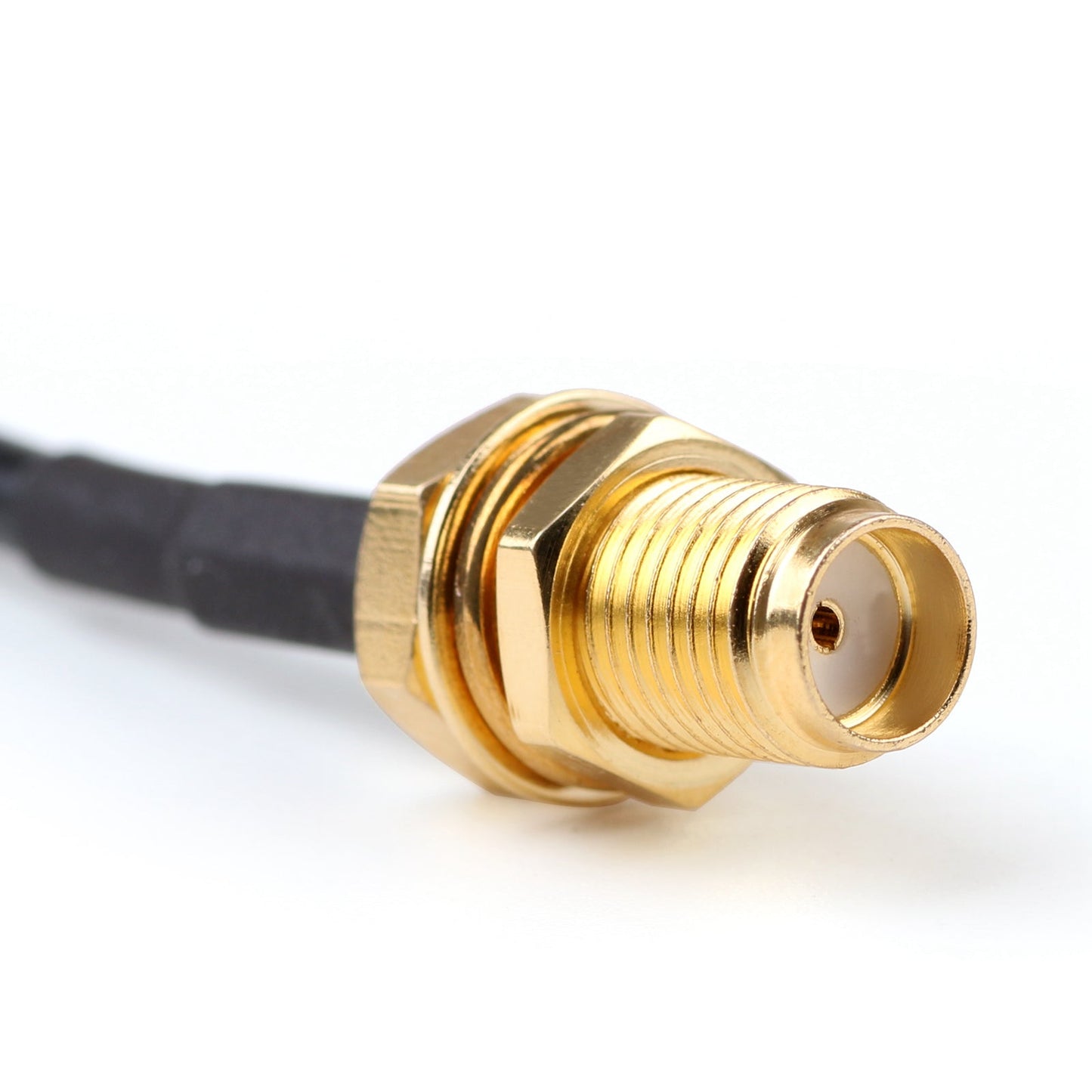 50cm RG174 Cable SMA Male Plug To SMA Female Jack Bulkhead Coax Pigtail 20in