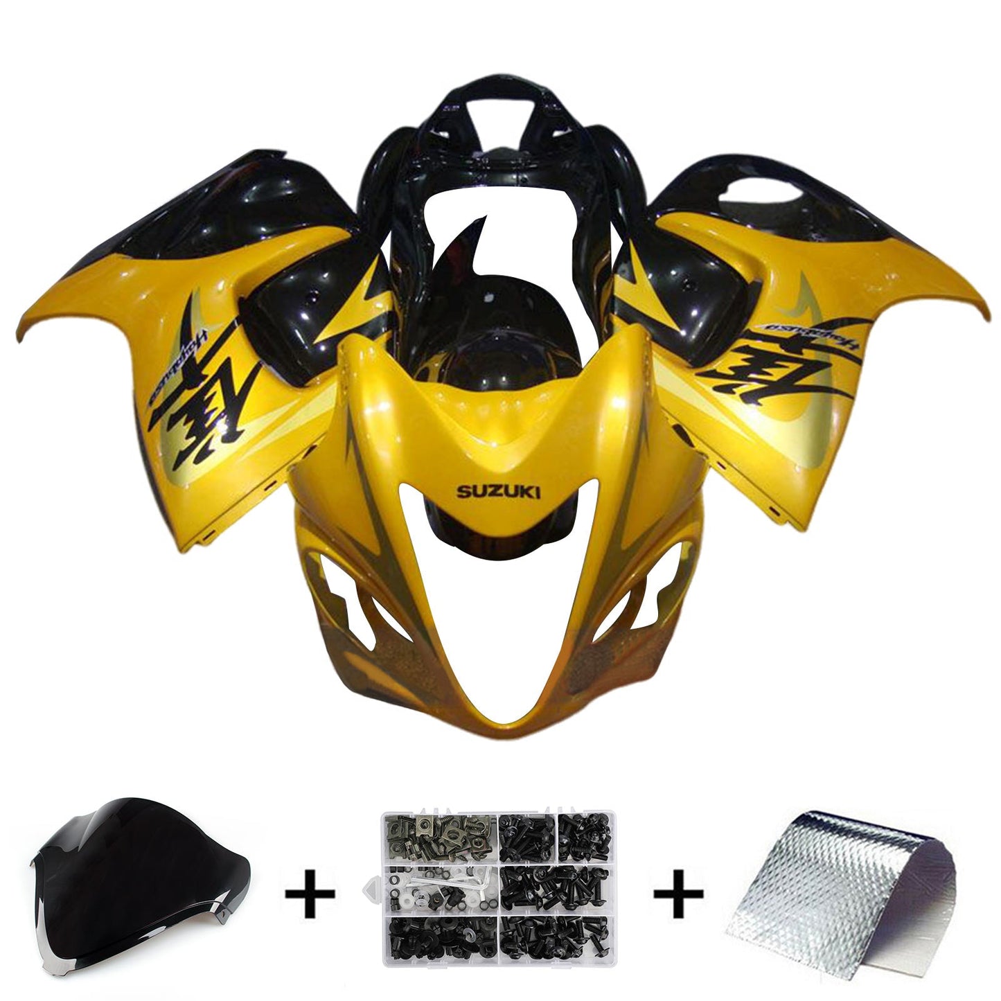 2008-2020 Suzuki Hayabusa GSX1300R Injection Fairing Kit Bodywork Plastic ABS