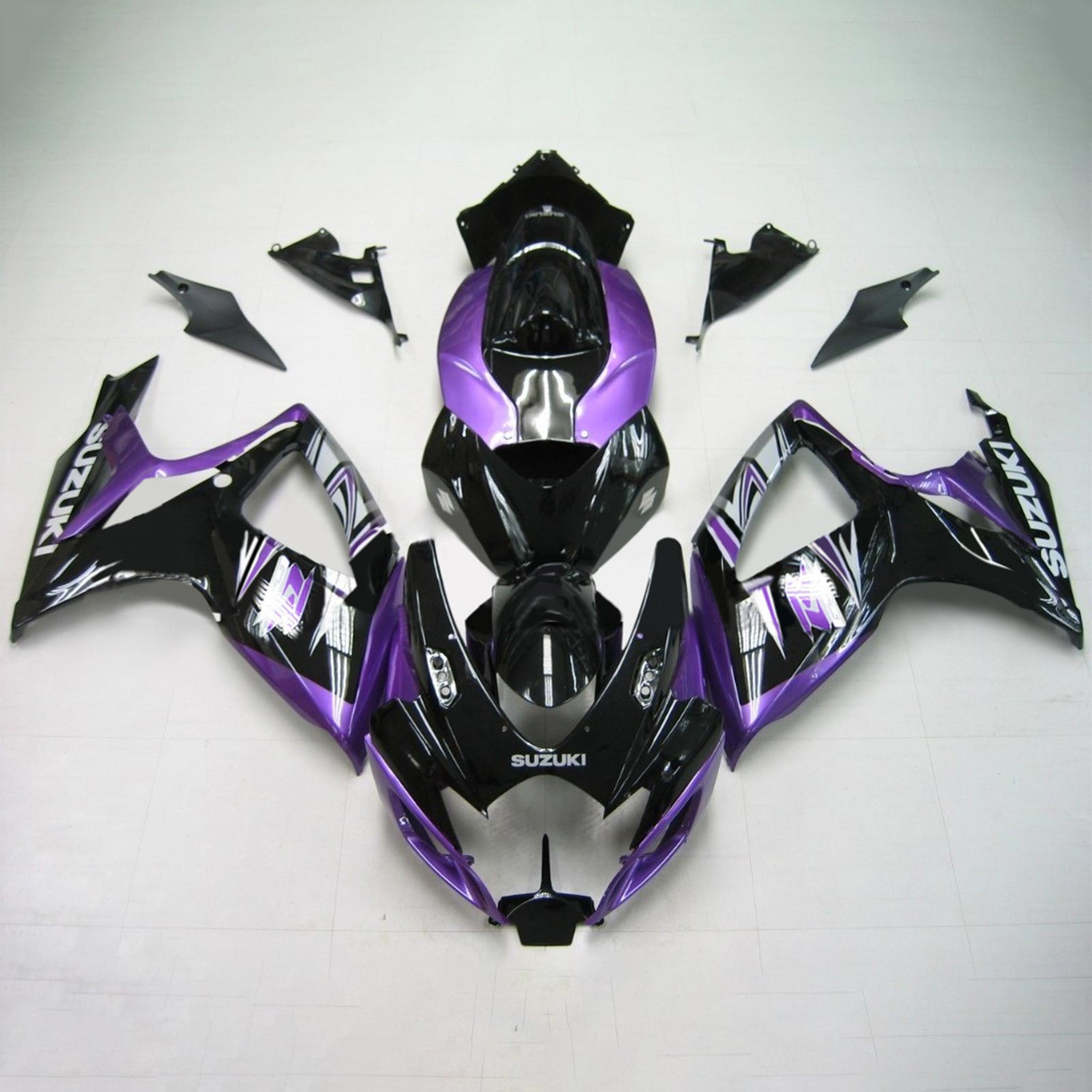 Paire De Boîtes à Air (convoyeur) Pour Suzuki GSXR 750 2006-2007 (K6/K7) - Noir, Occasion