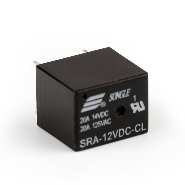 SRA-12VDC-CL/SRA-24VDC-CL DC 12V/24V Coil 20A PCB Purpose Relay 5 Pin SPDT