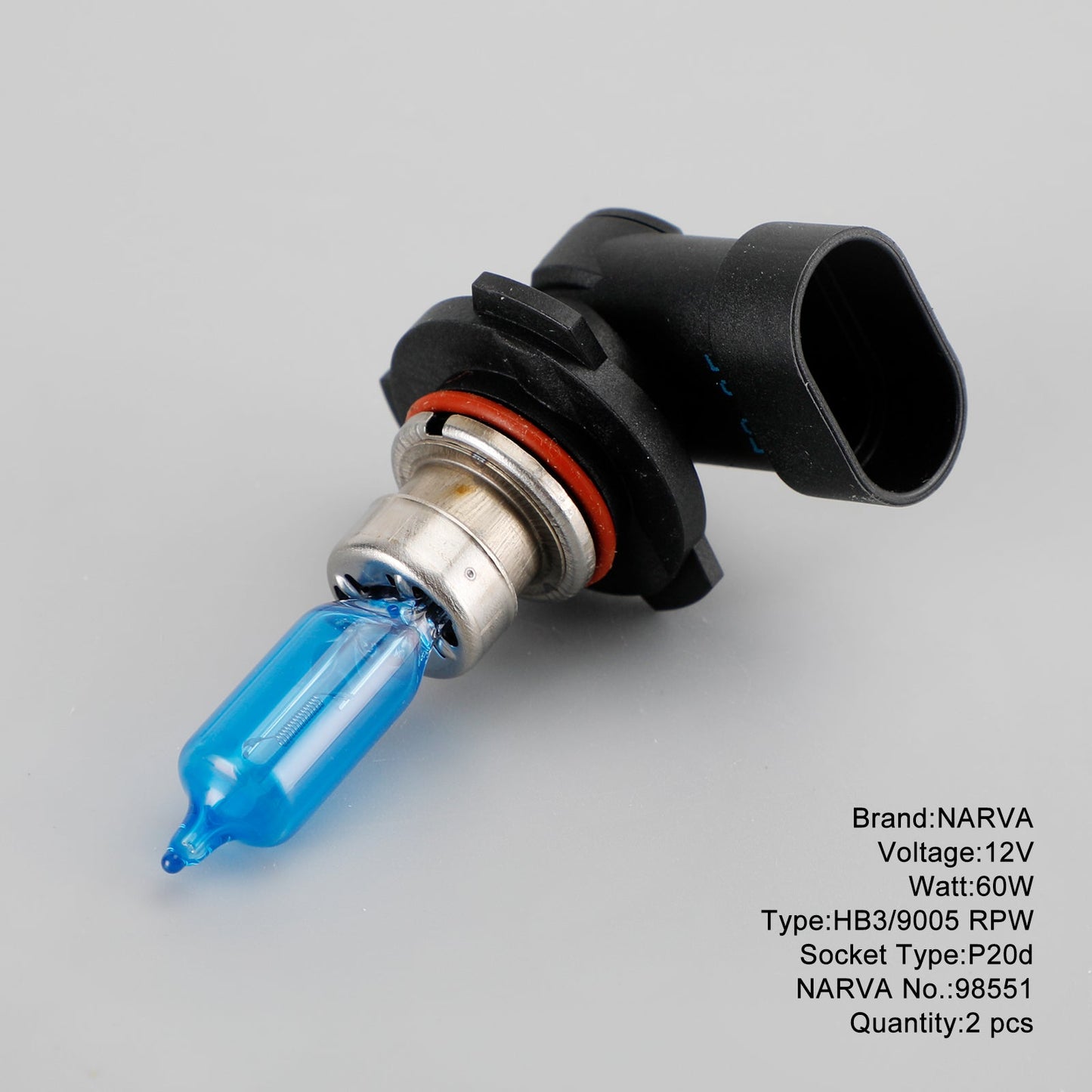 HB3 RPW 98551 For NARVA Range Power White Car Headlight Lamp 12V60W P20d