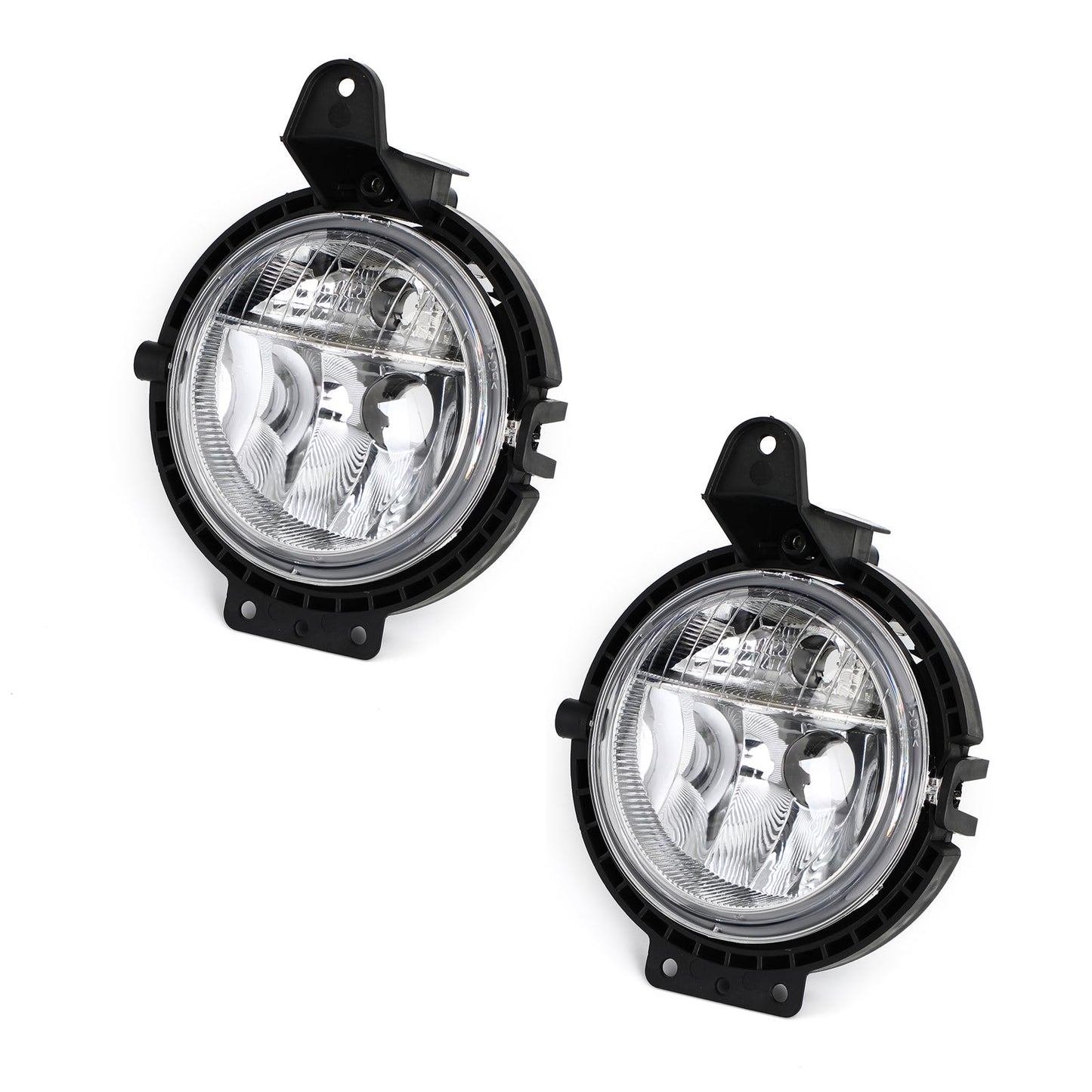 Pair Fog Lights Cover Front Left and Right For Mini R55 R56 R57 R58 Cooper 2007-2015