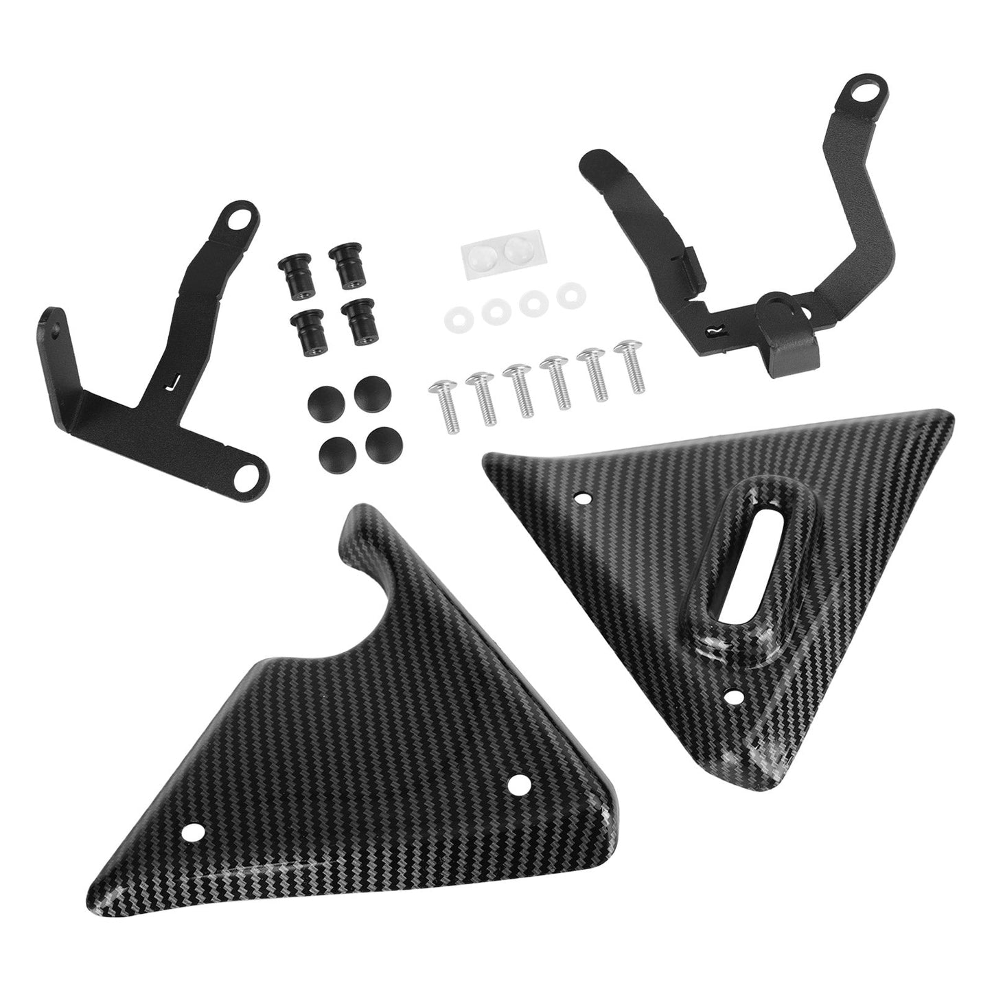 Side Fairing Panel Cover For Honda CRF1100L Adventure Sports 2020 2021 Black