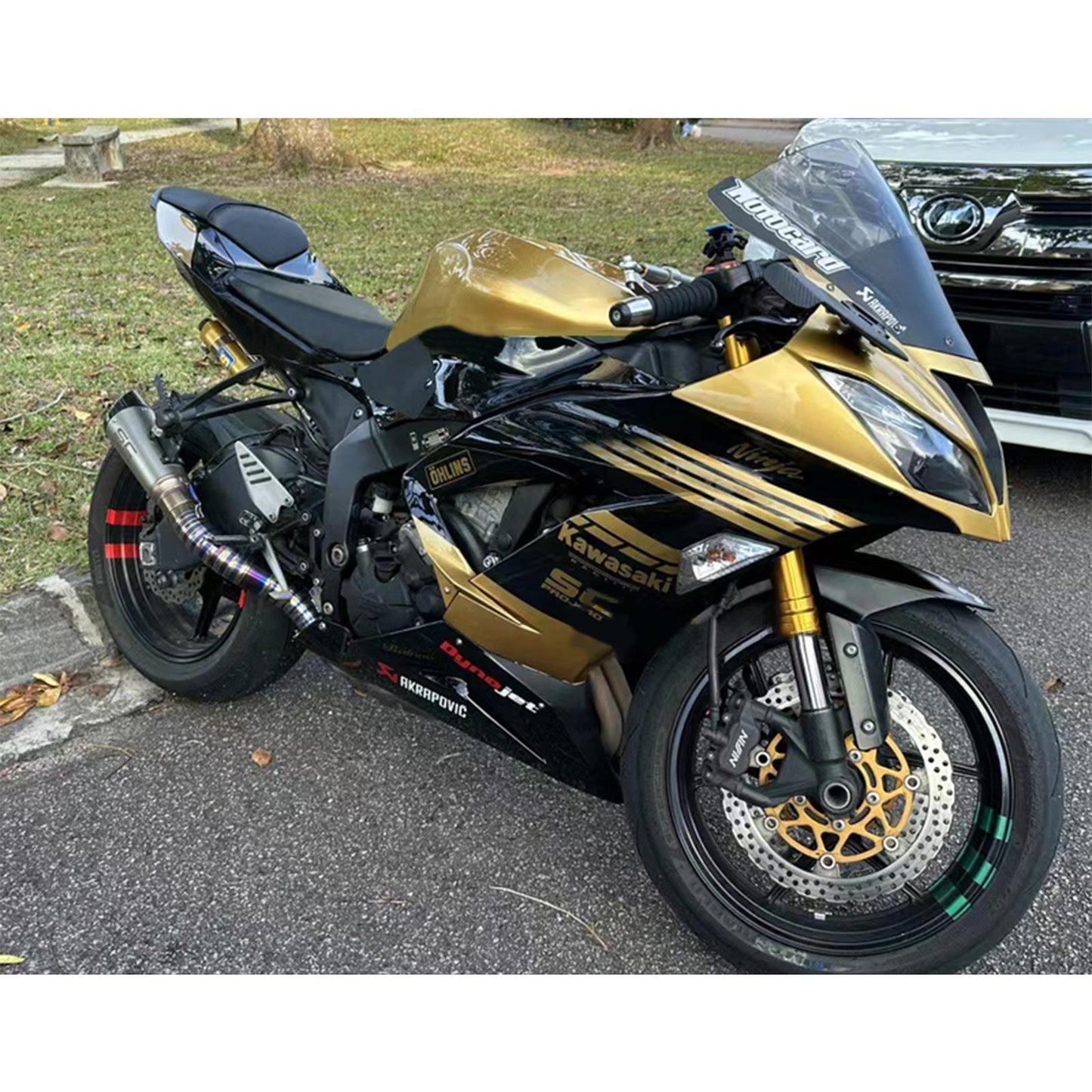 2013-2018 Kawasaki ZX6R 636 Injection Fairing Kit Bodywork Plastic ABS#120