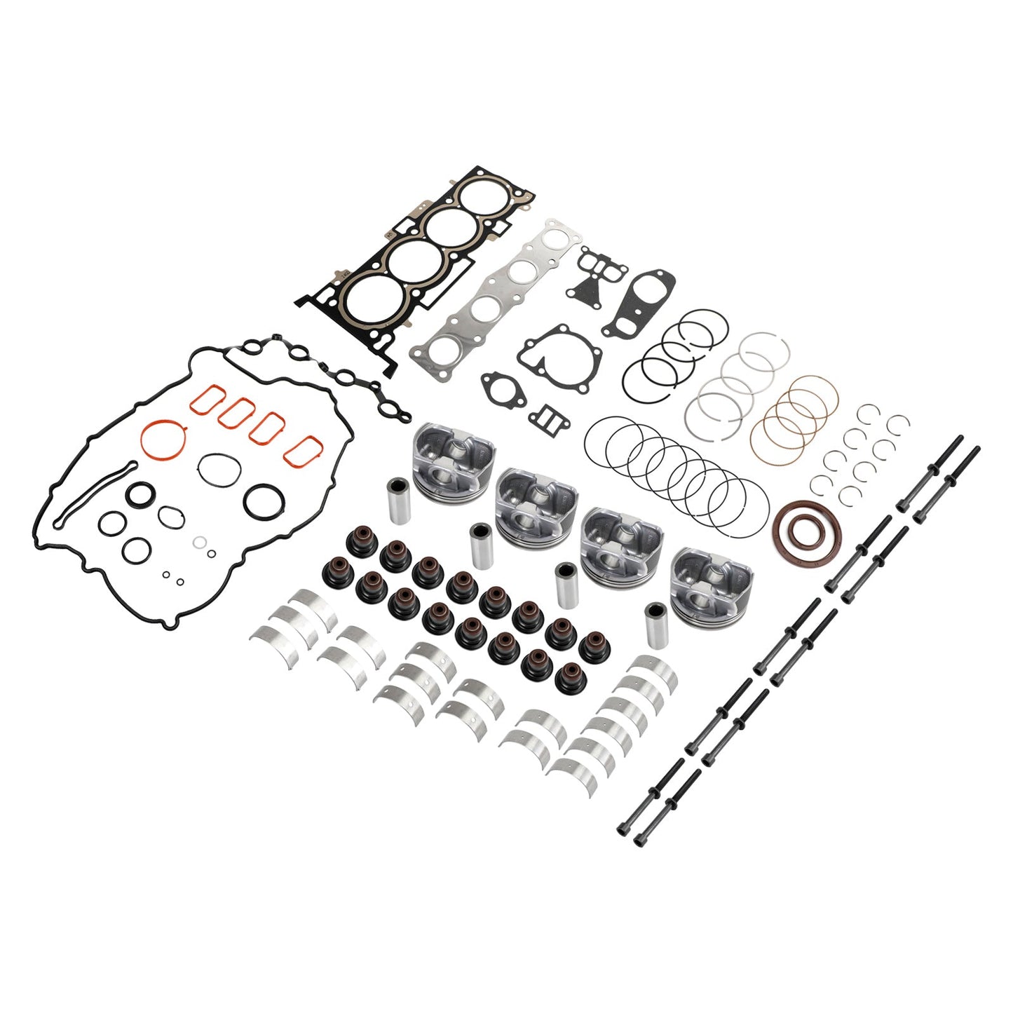 2014-2020 Kia Sorento 4-Door 2.4L G4KJ 2.4L Engine Rebuild Pistons Gasket Overhaul Kit